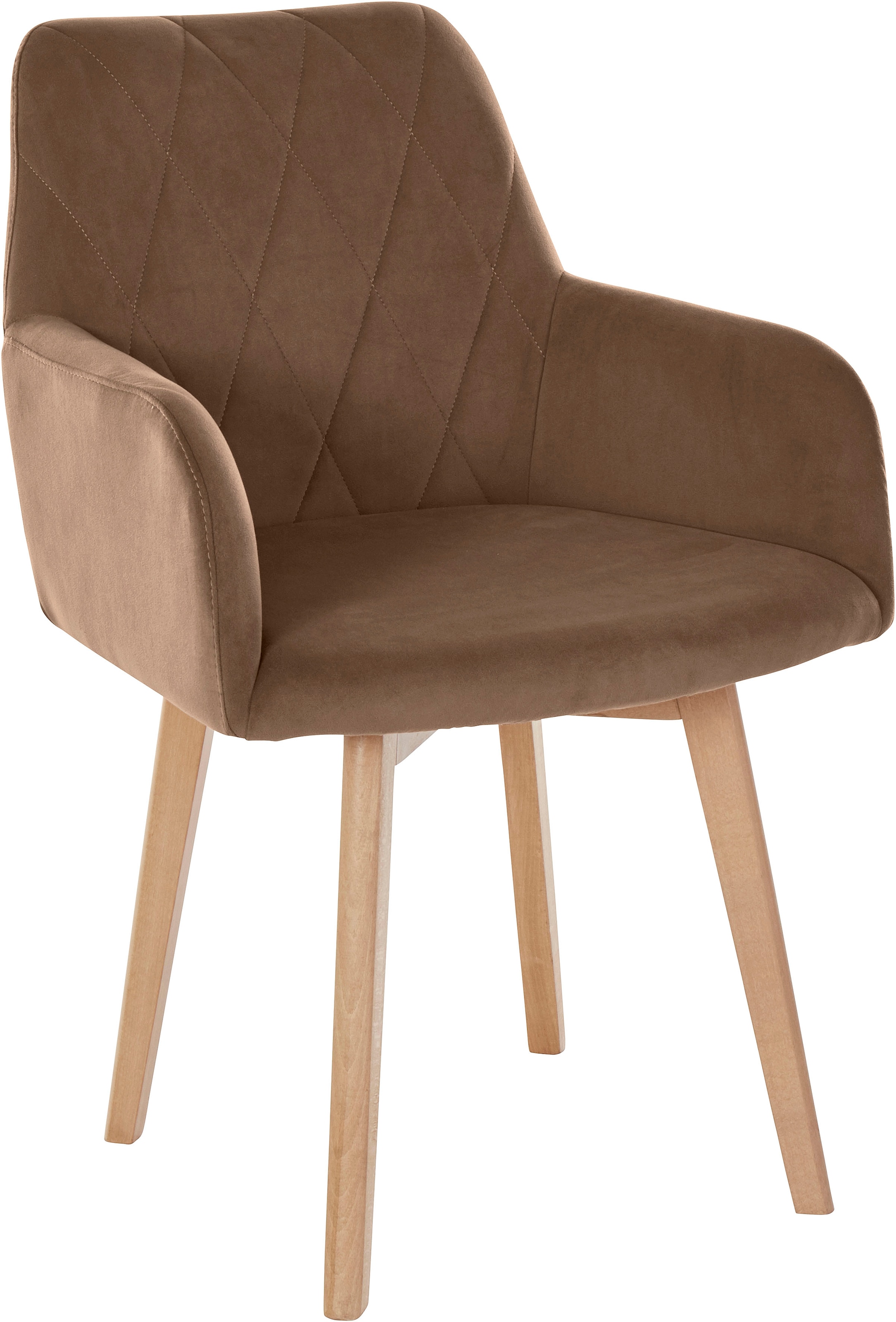 Home affaire Armlehnstuhl »Brest« (Set) 2 Stk.Sitz und Rücken gepolstert, R günstig online kaufen