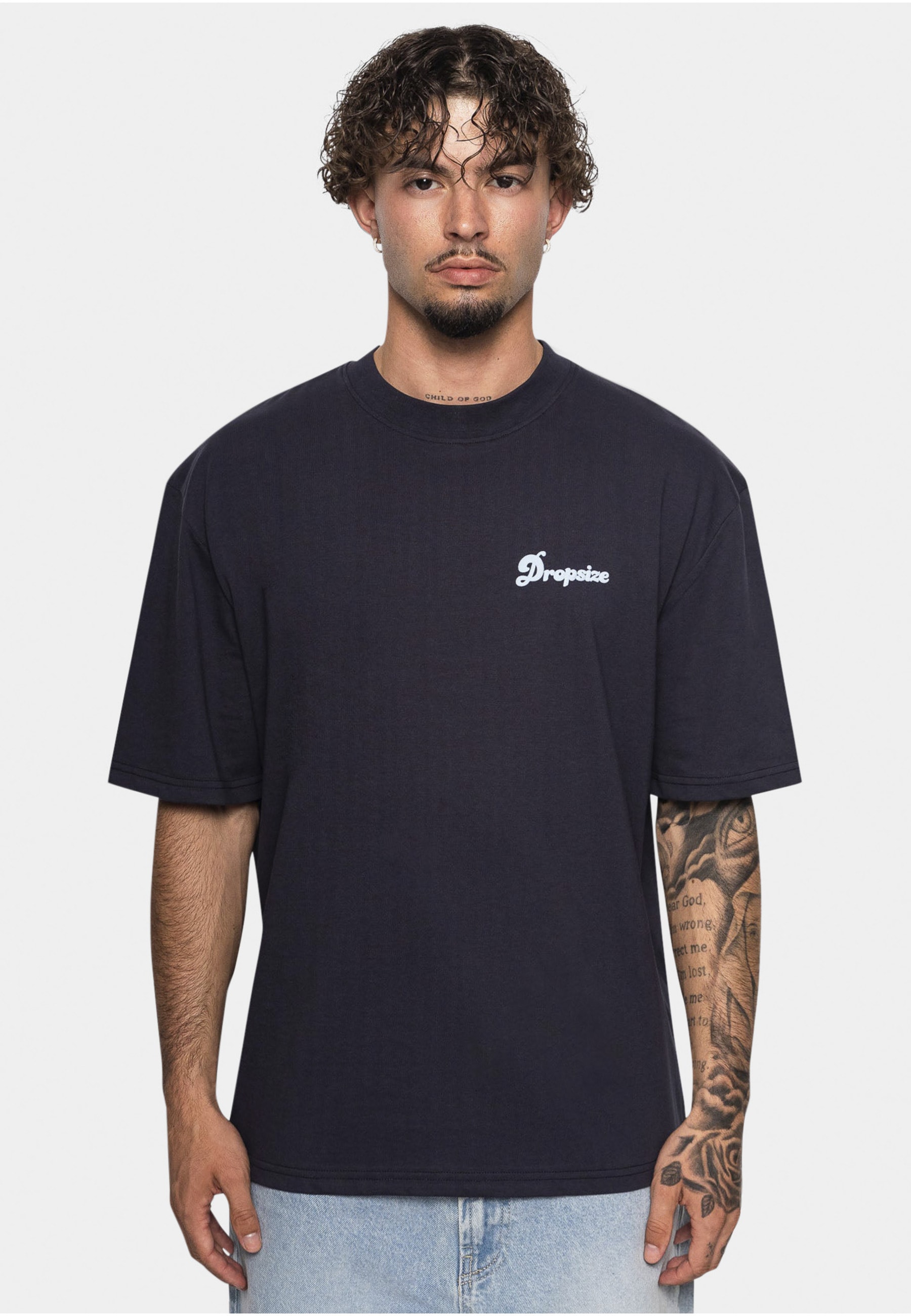 Dropsize T-Shirt »Dropsize Herren Heavy Grow Rich T-Shirt« 1 Stk.