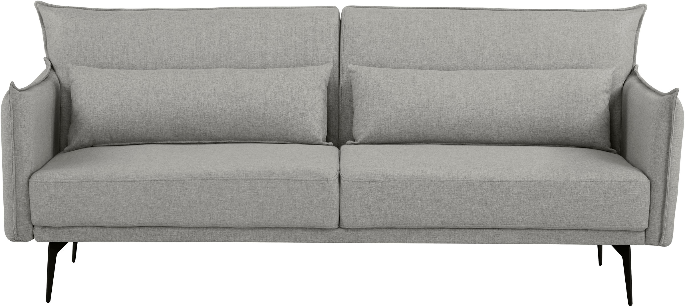 INOSIGN Schlafsofa »TULARE, 204 cm, klappbarer 3-Sitzer mit verstellbarer R günstig online kaufen