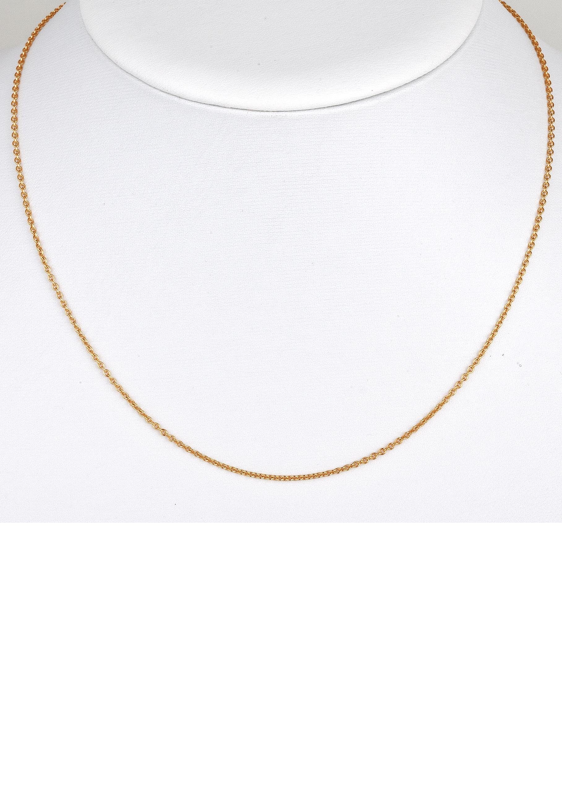 Firetti Collierkettchen »Schmuck Geschenk Gold 333 585 750 Rundankerkette in mehreren Breiten«, Made in Germany