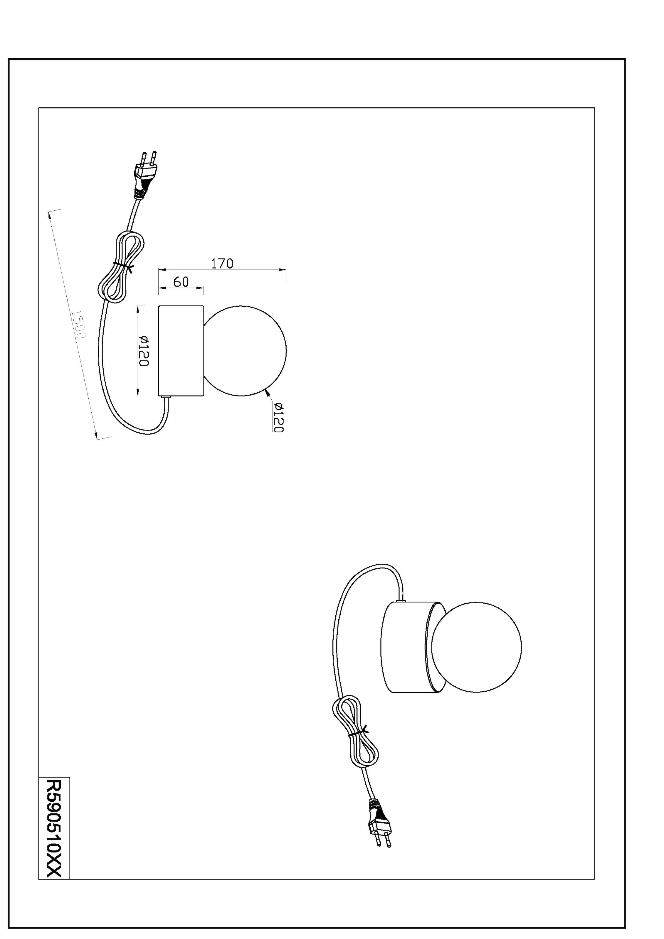 TRIO Leuchten Tischlampe »COUNTESS, Tischleuchte Glas Kugel exkl 1x E14 max 25W Nachttischlampe«, 1 flammig, Leuchtmittel E14 | Leuchtmittel wechselbar, Wohnzimmer Tischlampe mit On/Off Touch Steuerung Ø12cm Glasschirm weiß