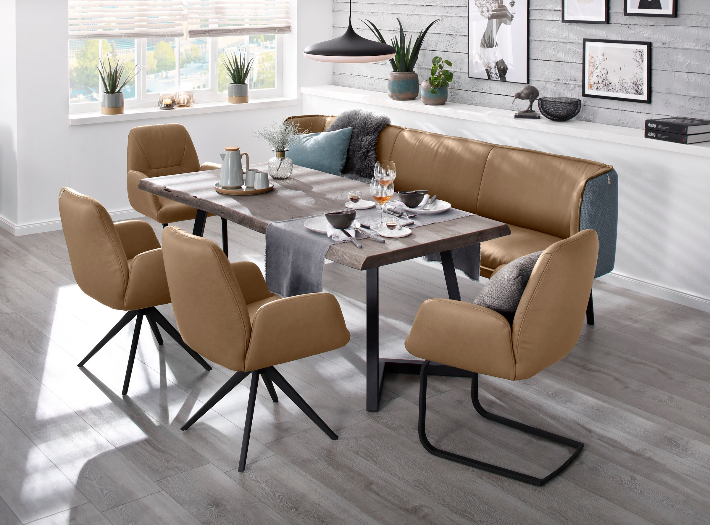 W.SCHILLIG Freischwinger »ole« () Gestell in Schwarz pulverbeschichtet günstig online kaufen