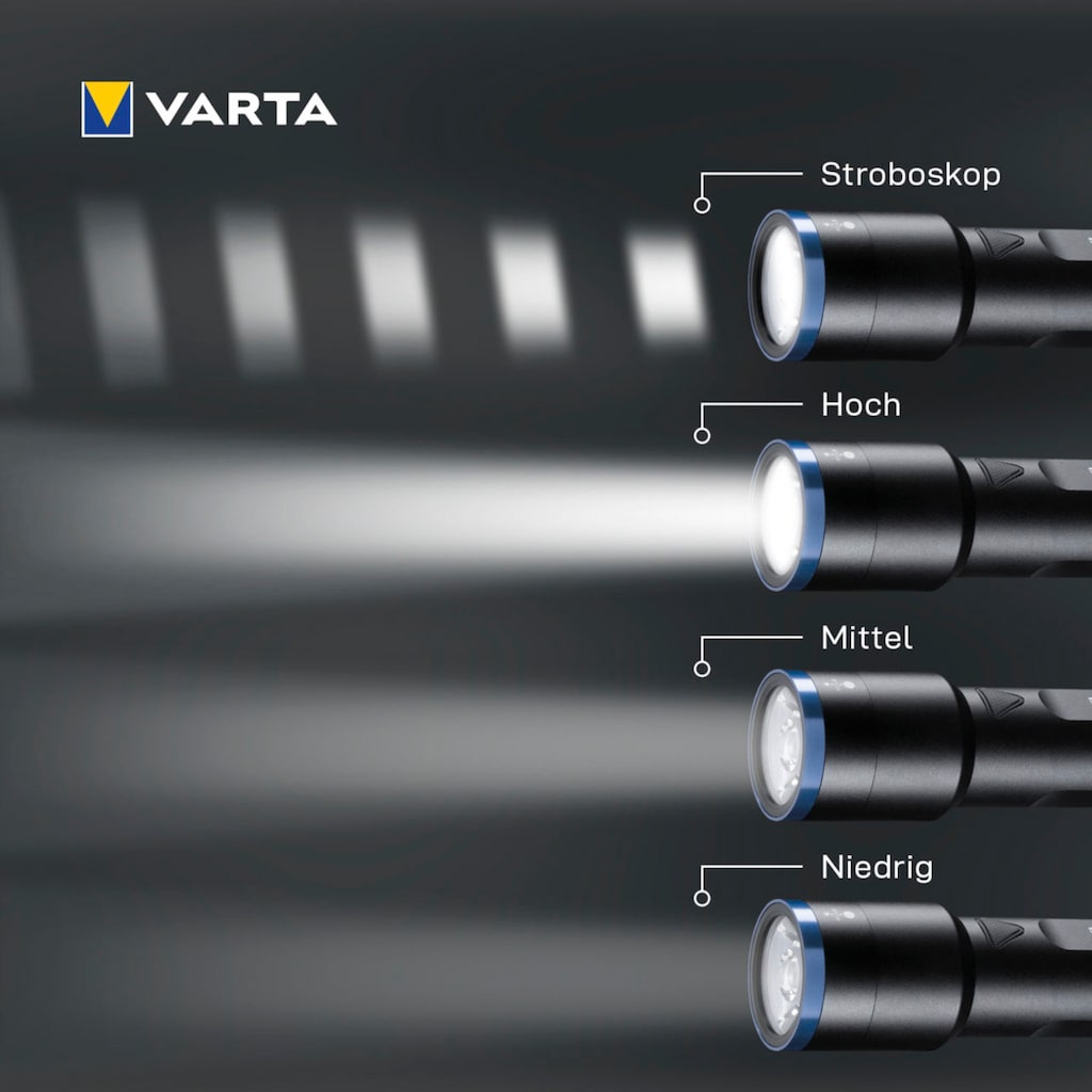 VARTA Taschenlampe »Night Cutter F40 Premium«, (Set)