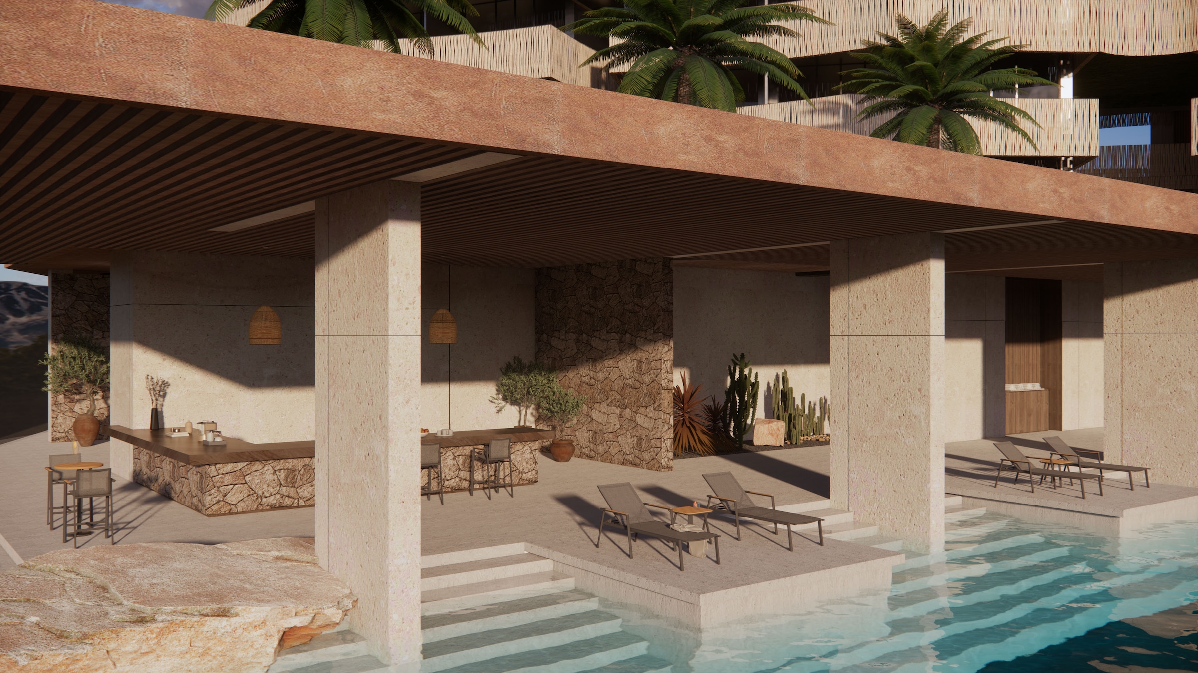 Best Gartenliege »Paros«, (Packung), moderne und luxe Sonnenliege