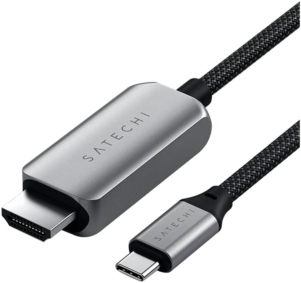 Satechi Smartphone-Kabel »USB-C TO HDMI 2.1 8K Cable 2m«, USB-C, HDMI, 196 cm