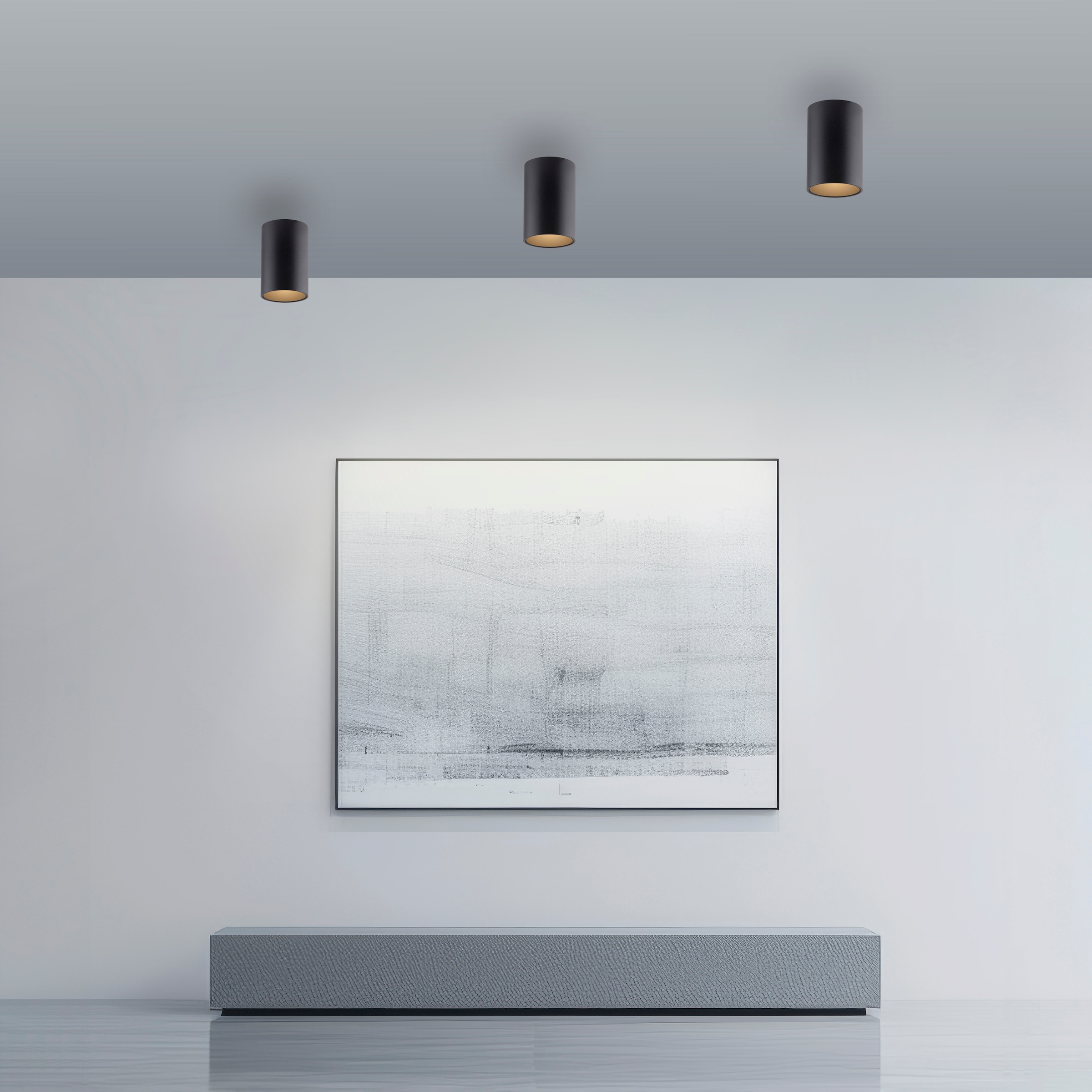 Neuhaus PURE LED Deckenleuchte »PURE Point« LED-Board 1 Stk. Warmweiß Dimmfähig über separaten Tronicdimmer, IP44