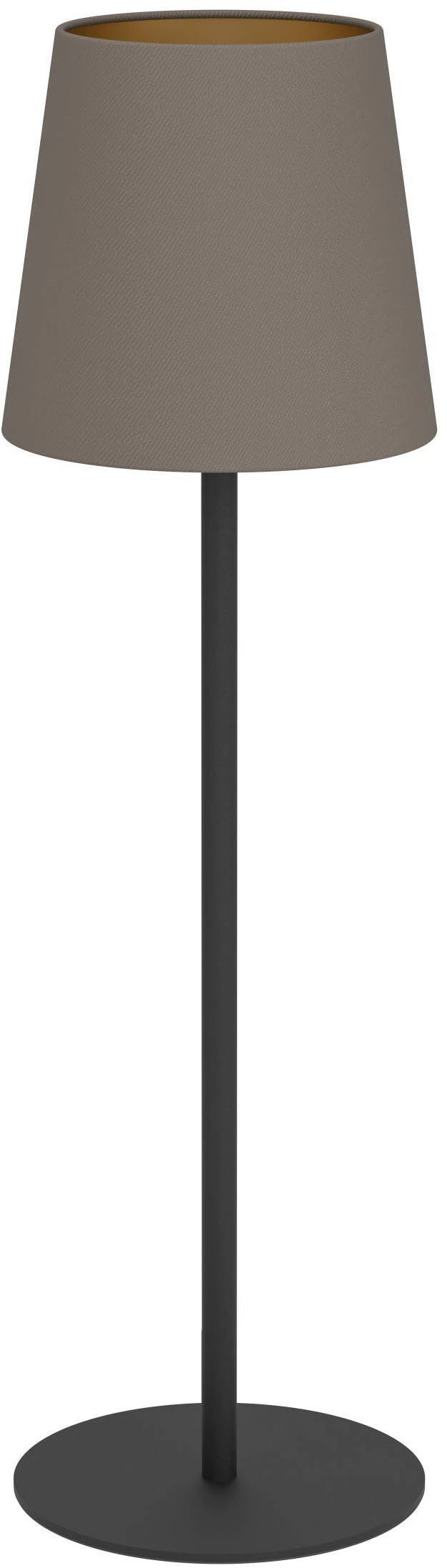 EGLO Tischleuchte »Fiorana Tischlampe, Nachttischlampe, Metall und Textil, E14, Lampe« E14 1 Stk.