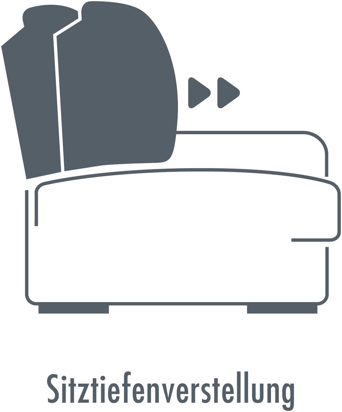 Die PlanBar Ecksofa »PN-IN16012 L-Form, Breite 309 cm« inkl. Sitztiefenverstellung, optional mit Kopfteilverstellung