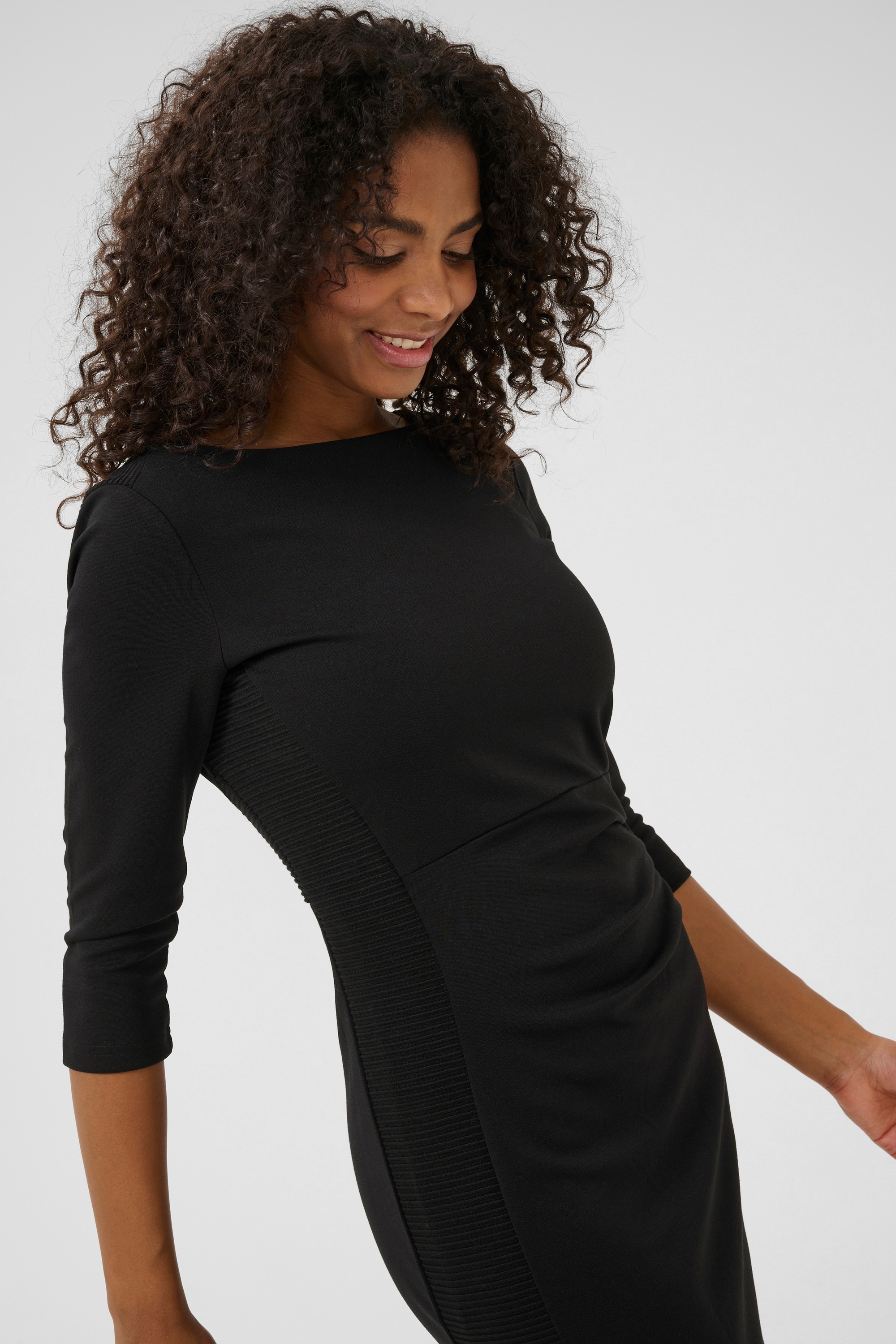 KAFFE Midikleid »Kleid KAsara«