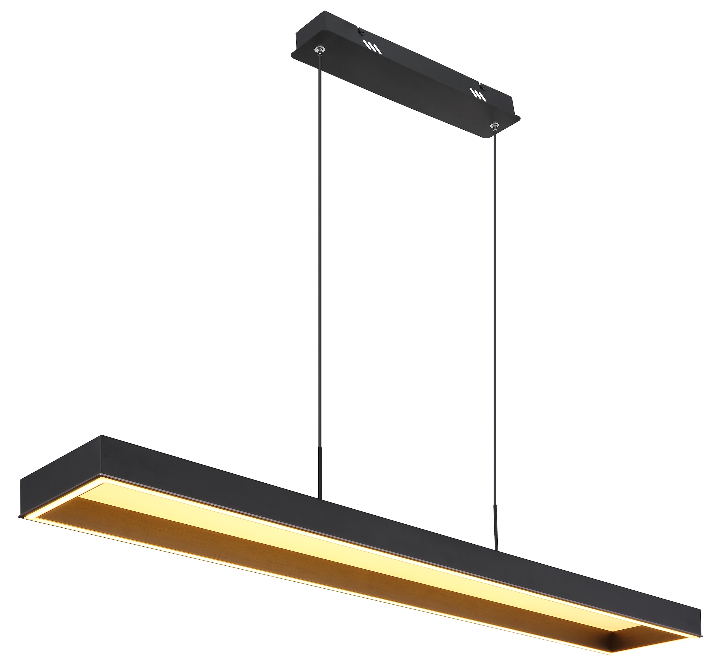GLOBO LIGHTING LED Pendelleuchte »SOLA«, Leuchtmittel LED-Modul | LED fest integriert, Hängelampe/Pendelleuchte/Höhe kürzbar/Esstisch/Esszimmer