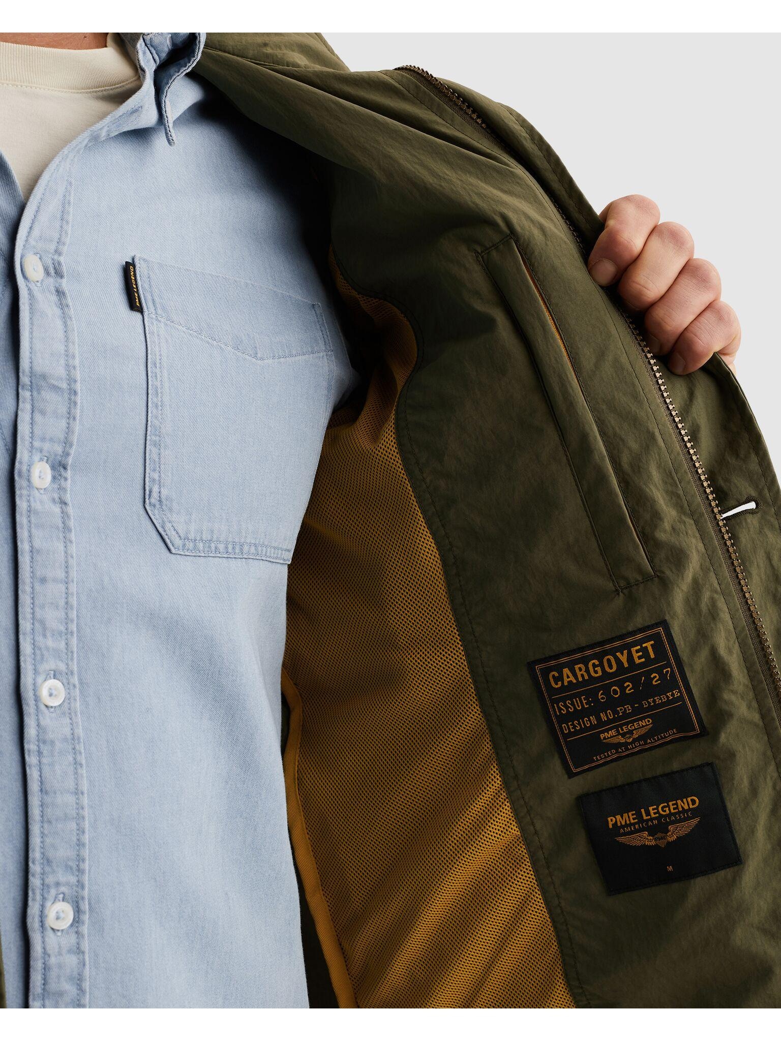 PME LEGEND Outdoorjacke »Semi long jacket CARGOYET« mit Taschen