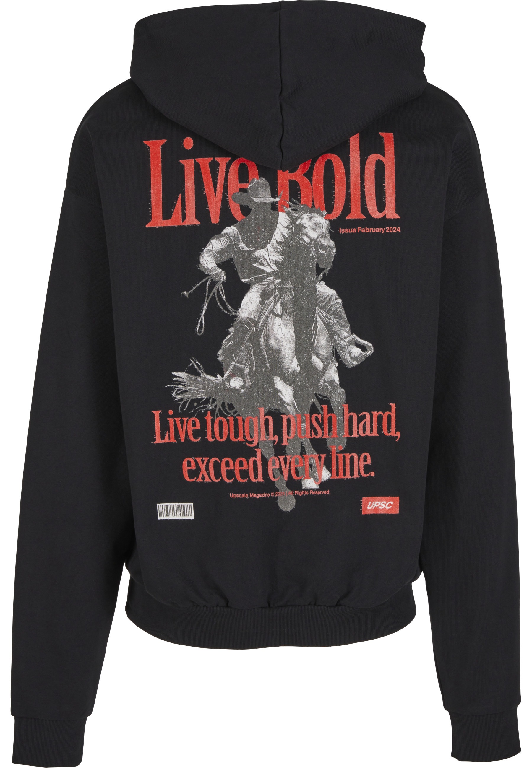 Upscale by Mister Tee Kapuzenpullover »Upscale by Mister Tee Live Bold Oversize Hoody« 1 Stk.