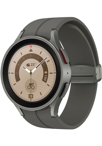 Smartwatch »Galaxy Watch 5 Pro 45mm BT«, (Wear OS by Samsung)
