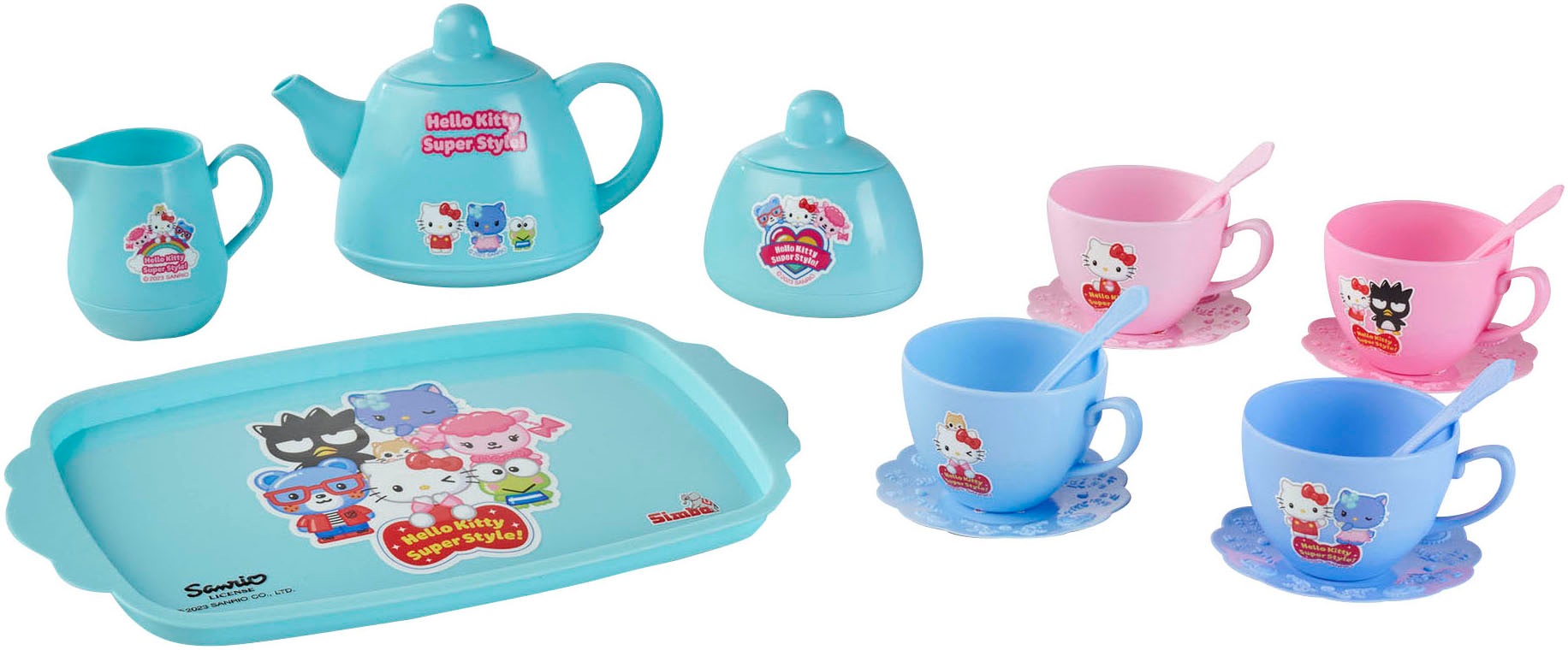 SIMBA Spielgeschirr »Hello Kitty, Teeservice, 16-tlg.«