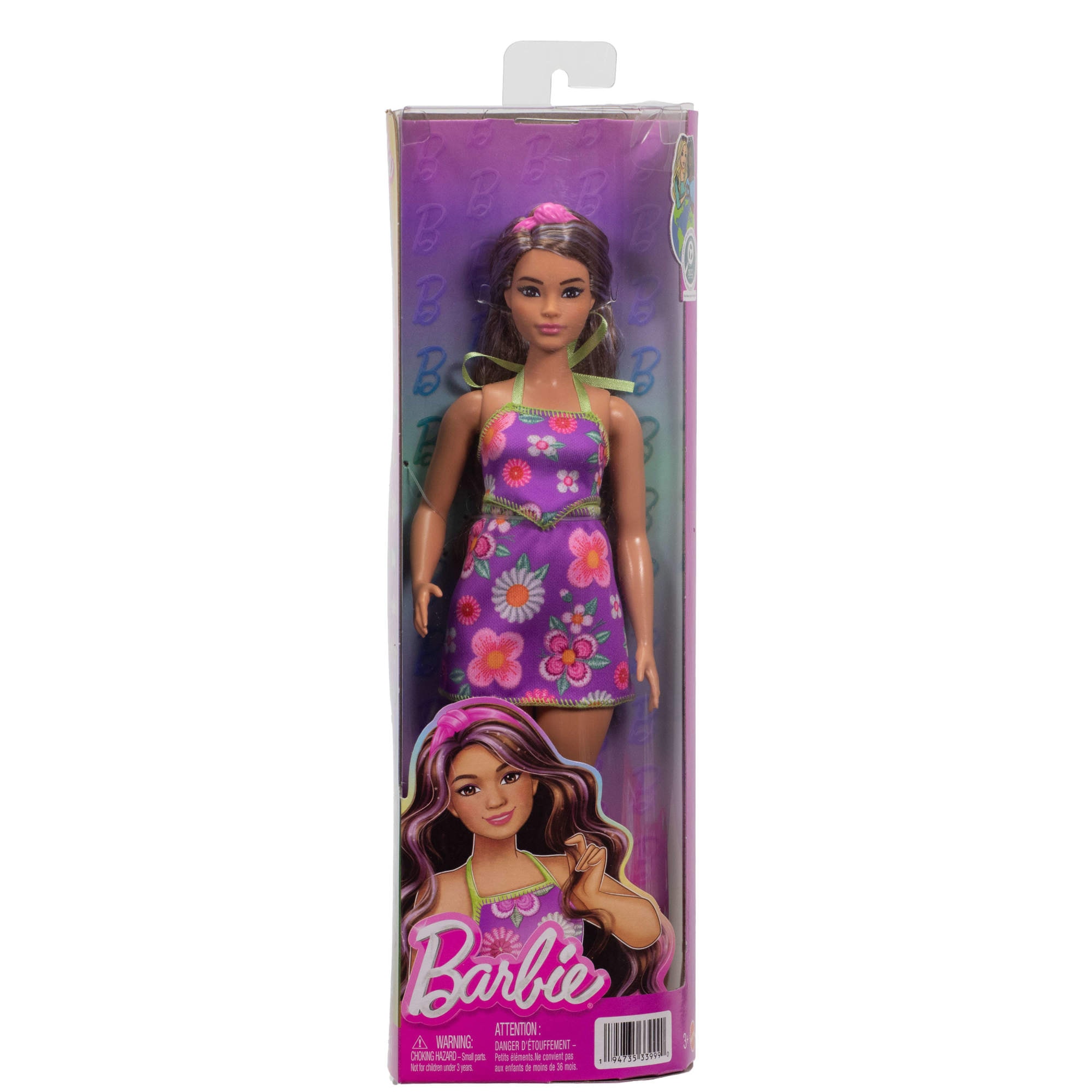 Barbie Anziehpuppe »Barbie Fashionista im floralen Outfit«