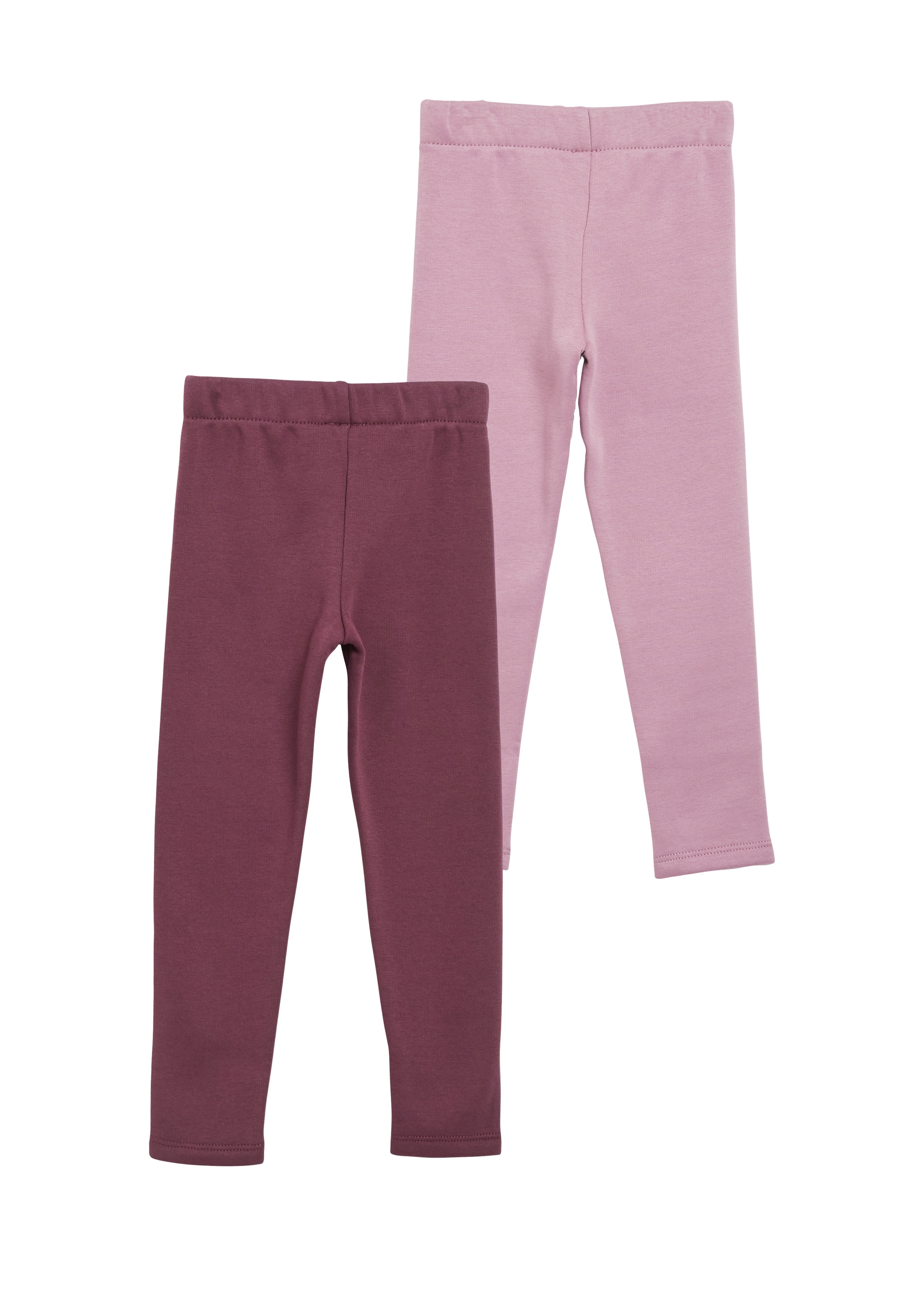 s.Oliver Junior Thermoleggings  Weiche Fleece-Qualität im Materialmix / für Girls / 2er Pack