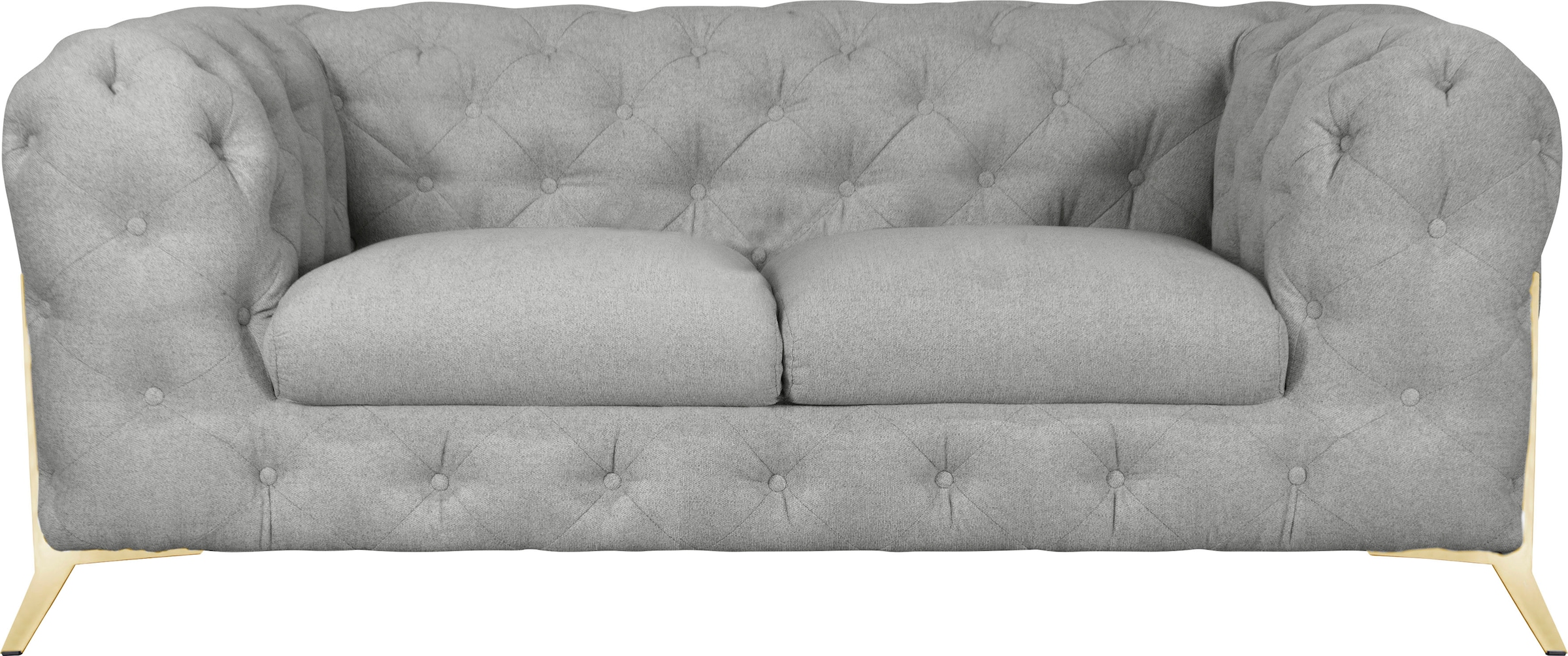 Leonique Chesterfield-Sofa "Amaury", aufwändige Knopfheftung, moderne Chest günstig online kaufen