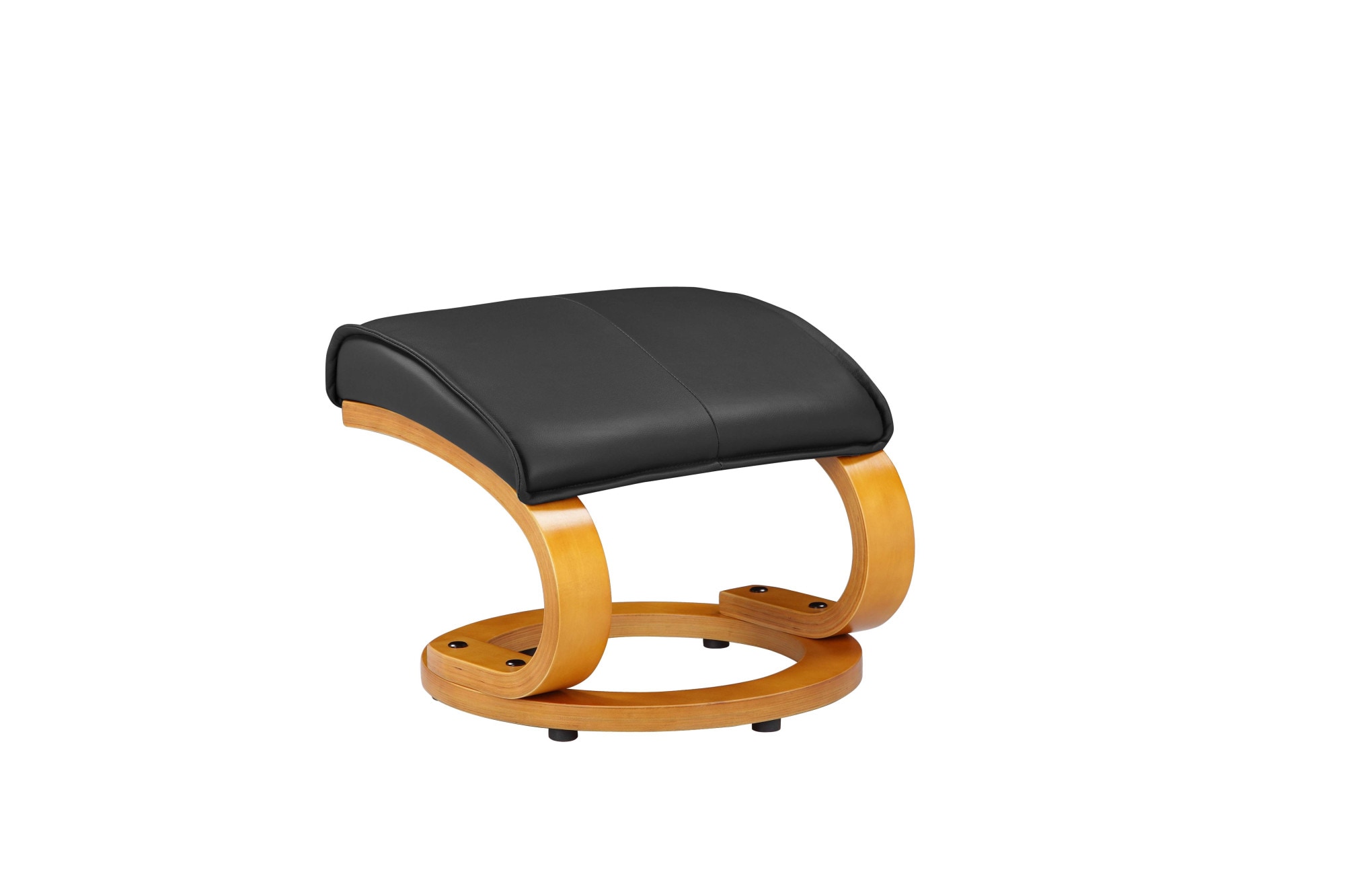 Home affaire Relaxsessel »Paris, TV-Sessel mit Hocker und manueller Liegefunktion«, (Set, 2 St., bestehend aus Sessel und Hocker), Dreh- und Kippfunktion, NaturLEDER®