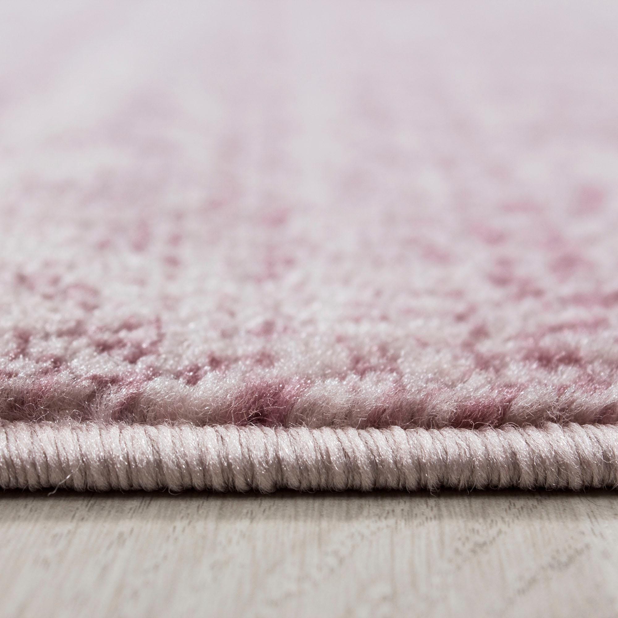 Ayyildiz Teppiche Teppich »Plus 8000«, rechteckig, 6 mm Höhe, Läufer, gestreifter Flachflor, robust, Webteppich, alle Räume
