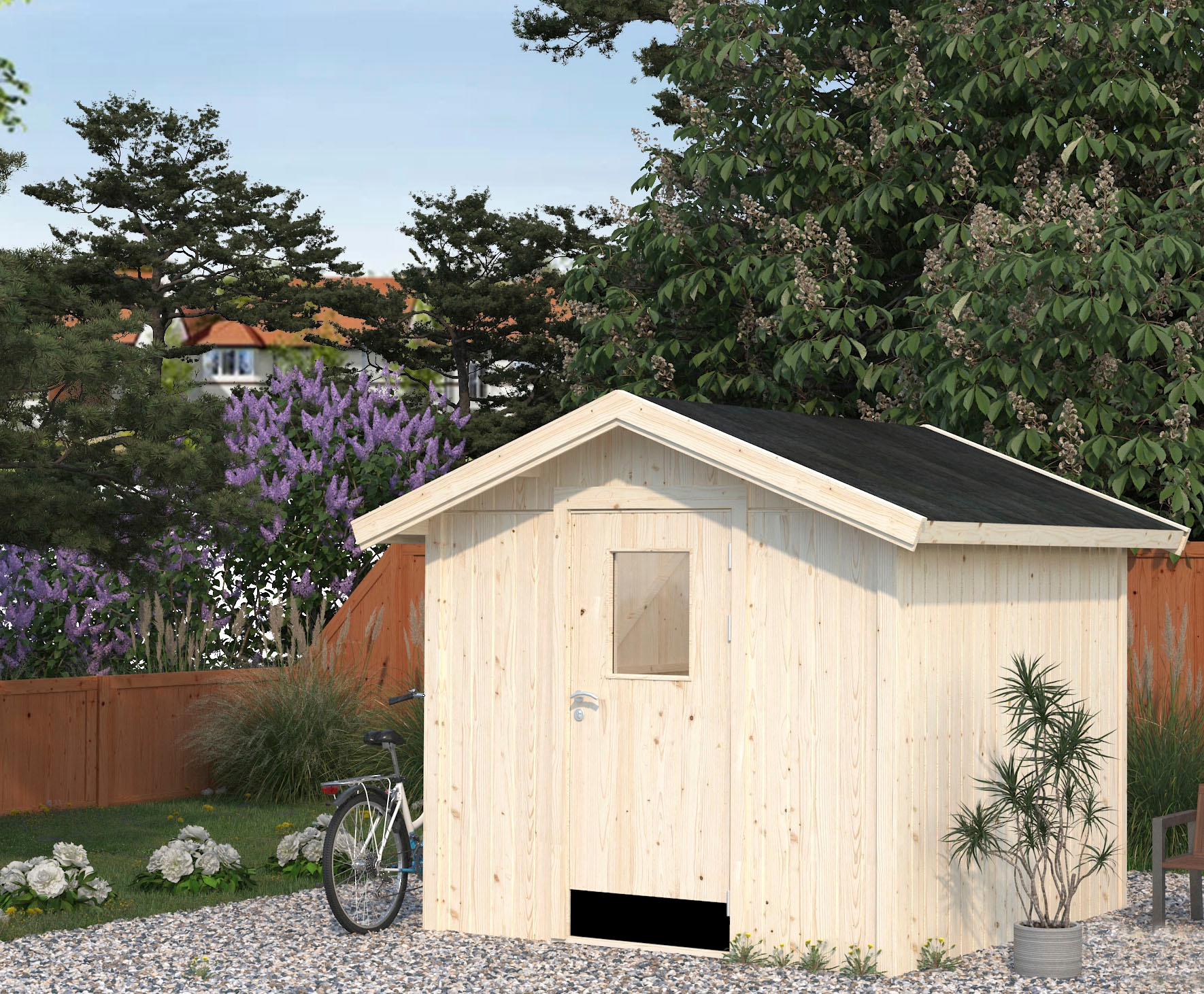 Palmako Gerätehaus »Lucas«, natur