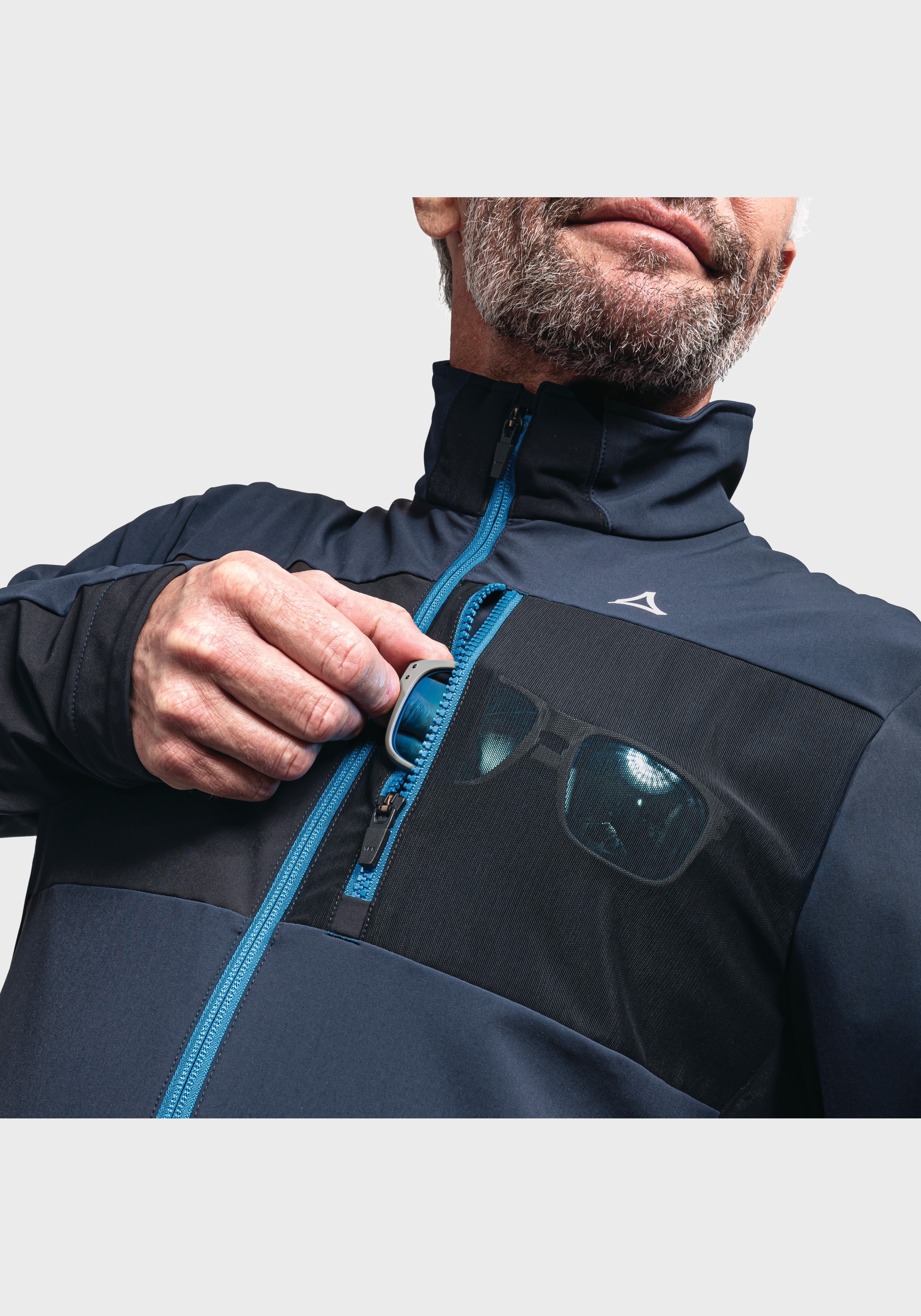 Schöffel Outdoorjacke »Softshell Jacket Zumaia M«, ohne Kapuze