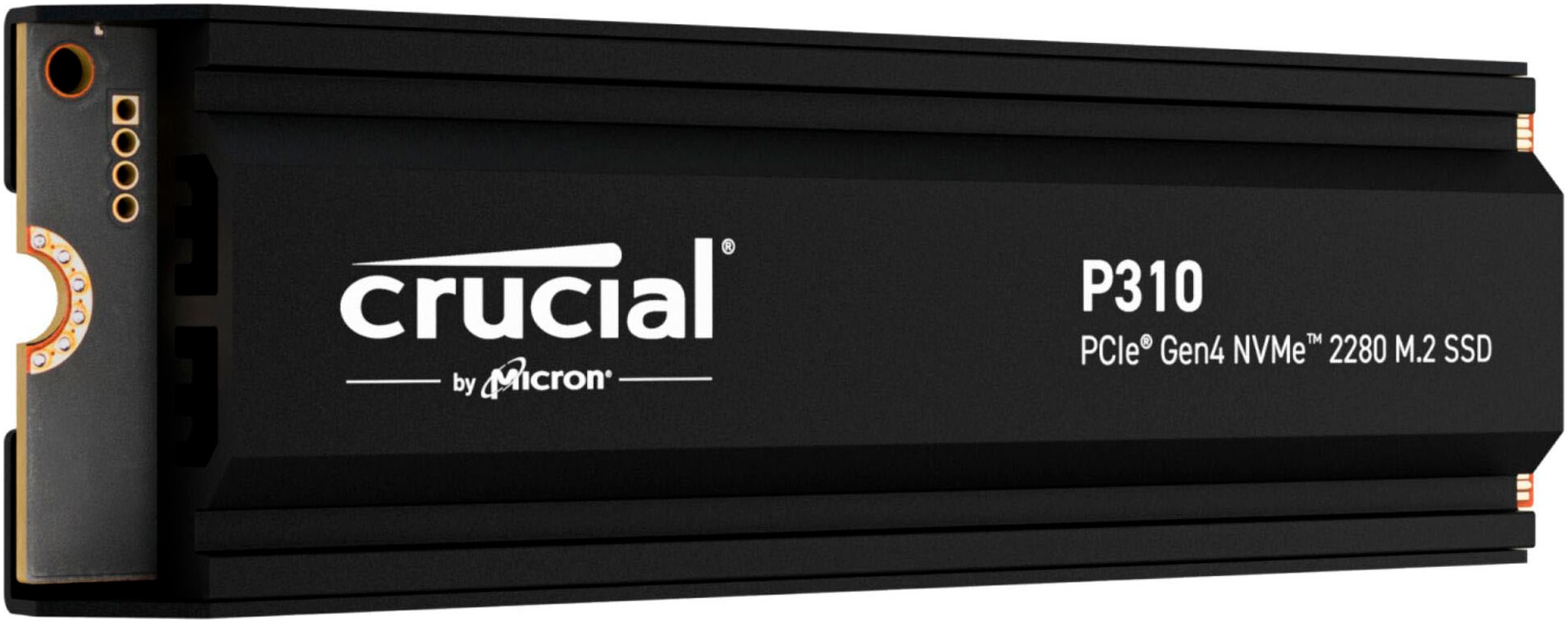 Crucial SSD-Festplatte »P310 Gen4 2280 1TB mit Heatsink« 1000 GB Anschluss M.2 (2880)