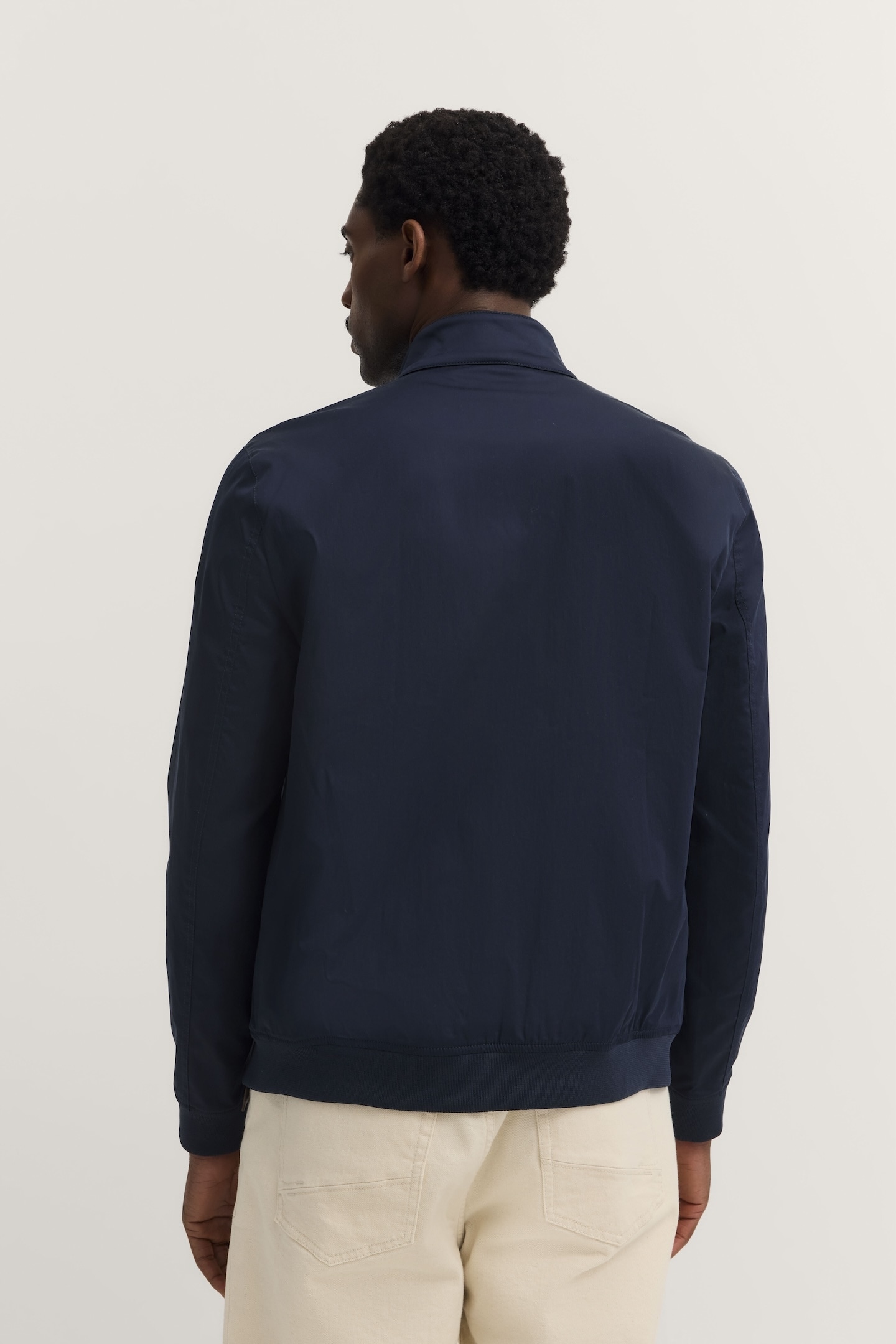 bugatti Blouson, ohne Kapuze, mit Stehkragen & Strickdetails