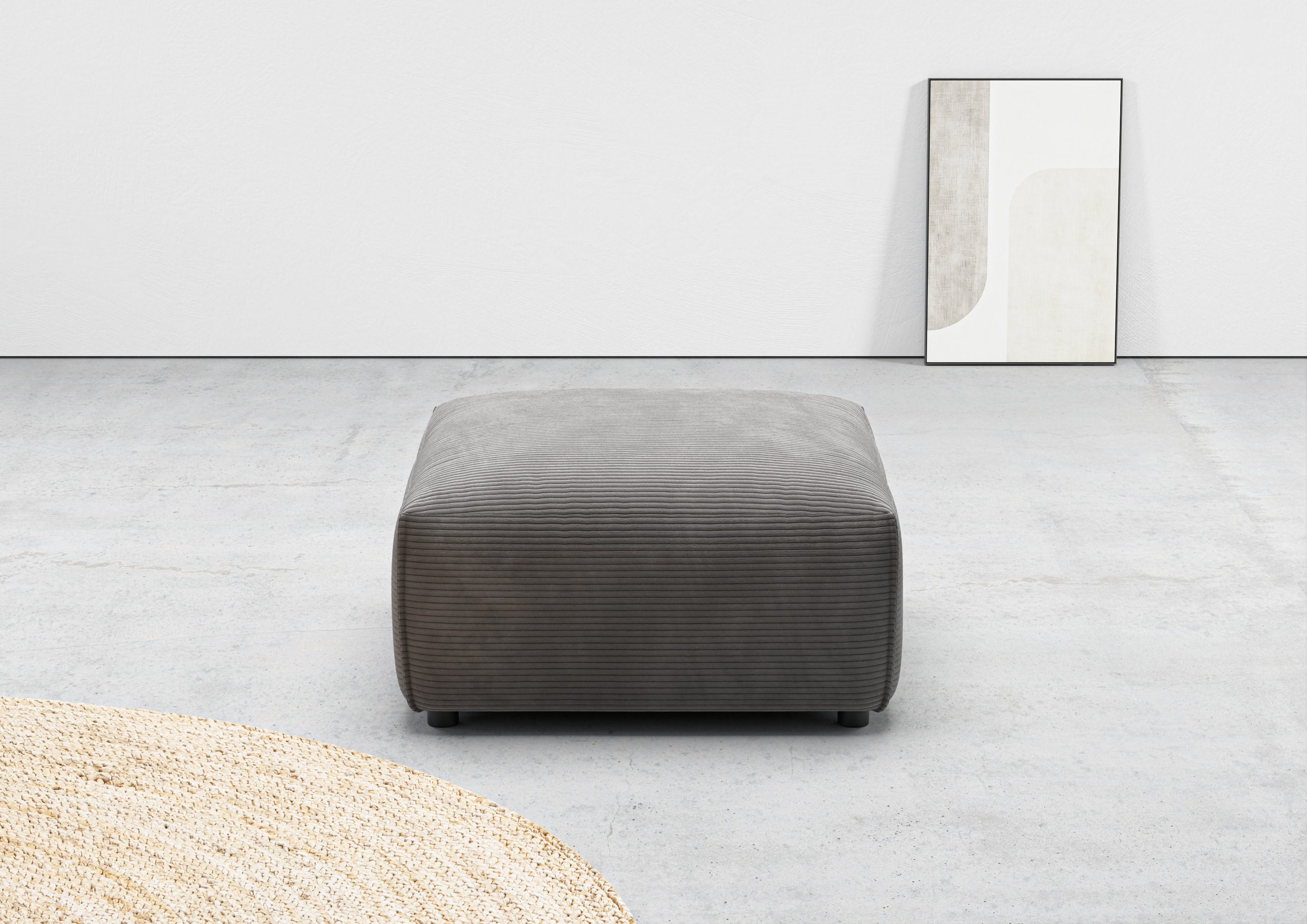 Home affaire Hocker »Glimminge auch in Breitcord, Feincord und Easy care-Be günstig online kaufen