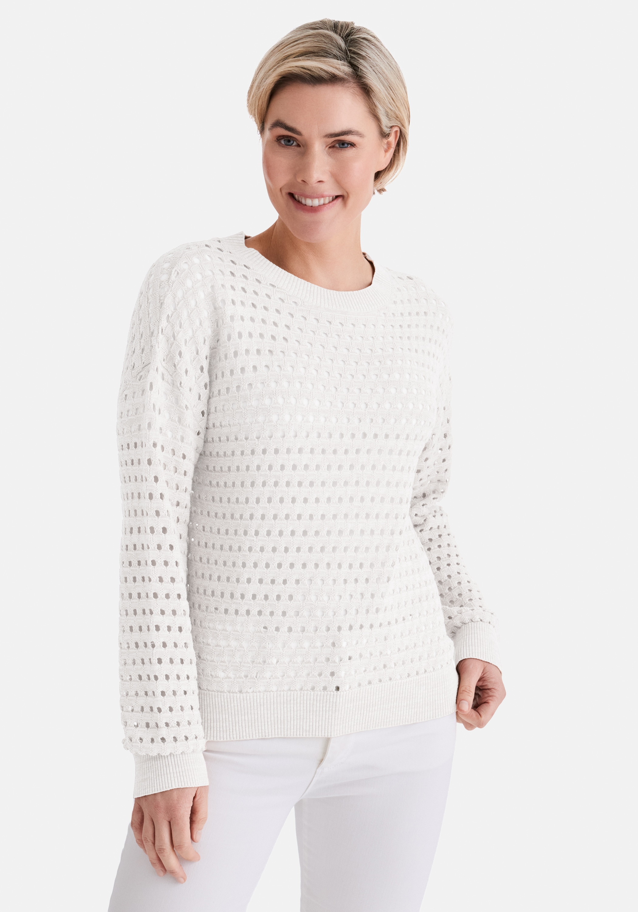 STOOKER WOMEN Strickpullover »LULU Knitted Shirt Strickpullover« Strick-Pullover Rundhals für Damen
