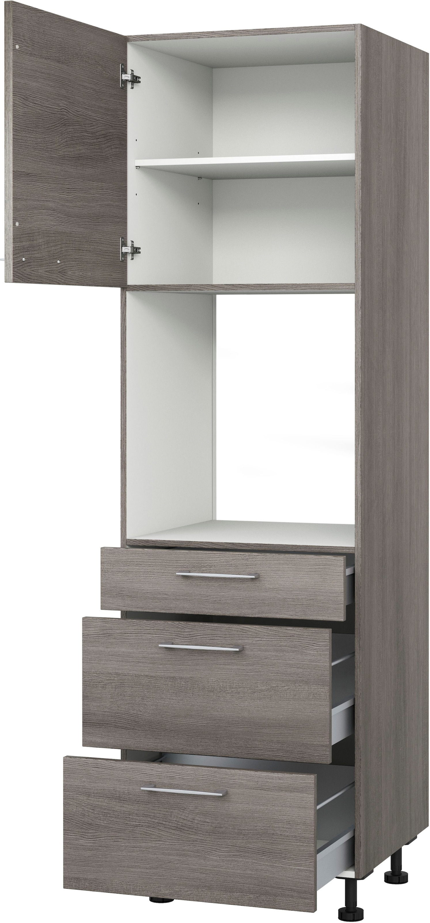 KOCHSTATION Backofenumbauschrank "KS-Trea SB2AS-195-3" mit zwei Türen und z günstig online kaufen