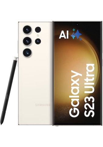 Smartphone »Galaxy S23 Ultra«, Beige, 17,31 cm/6,8 Zoll, 512 GB Speicherplatz, 200 MP...
