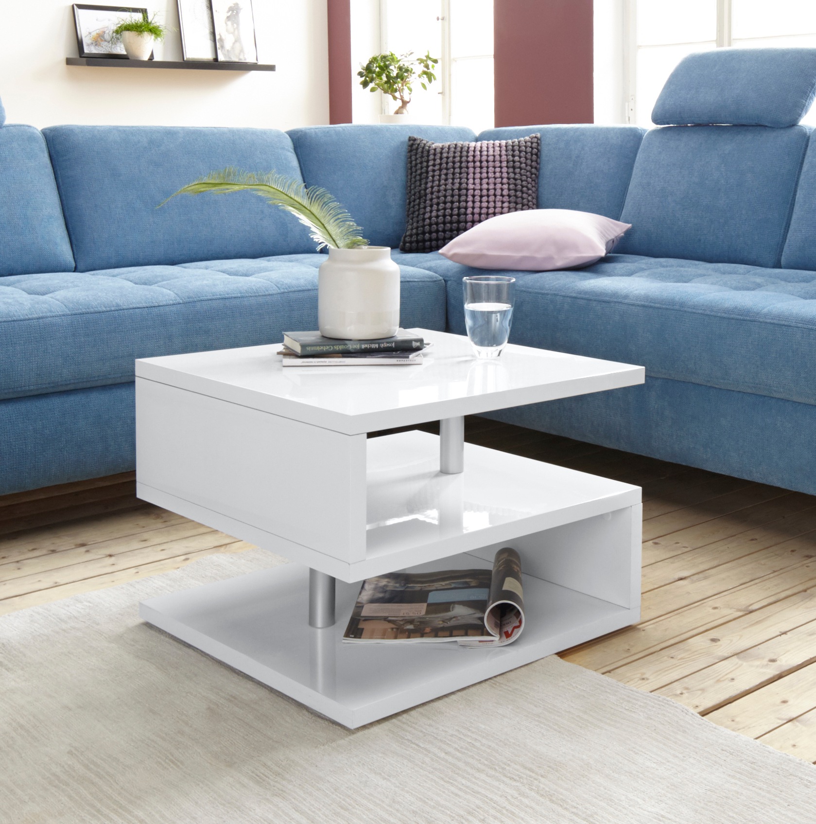 INOSIGN Couchtisch »ZETA- Kaffeetisch, Sofatisch, Wohnzimmertisch, Breite c günstig online kaufen