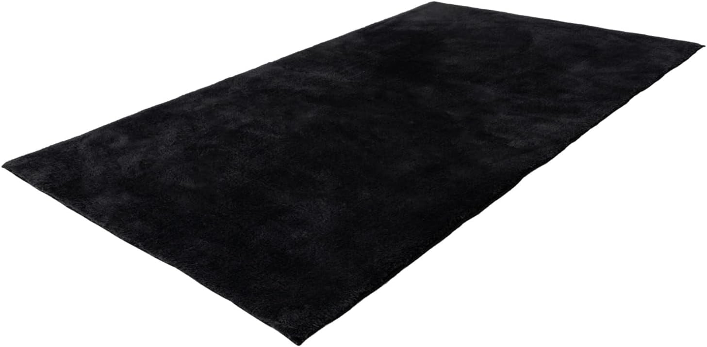 Carpet City Badematte »PURE500, Badteppich uni« Höhe 16 mm rutschhemmend beschichtet schnell trocknend Teppich Badezimmer, Badvorleger, Anti-Rutsch, Waschbar, Duschmatte