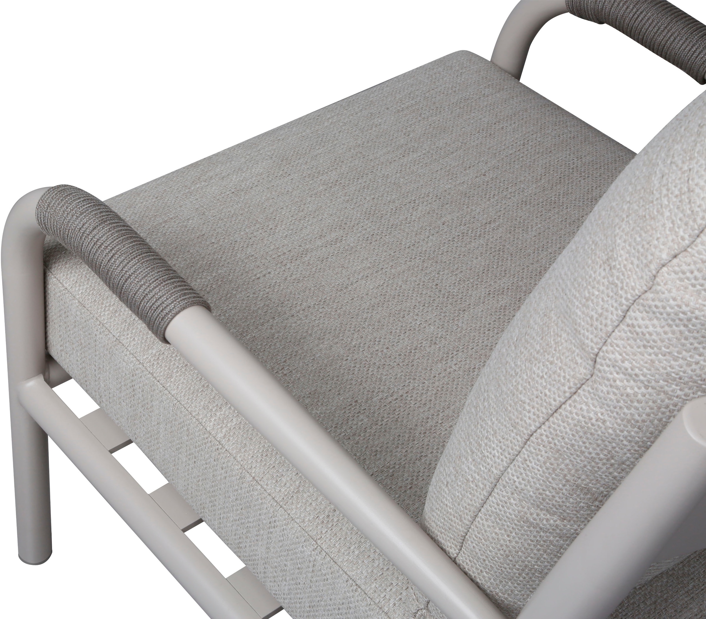 KONIFERA Gartenlounge-Set »Fernando« Set, 1x 3er Bank, 2x Sessel, 4x Sitzauflagen, 5x Rückenauflagen, 1x Tisch, 14 tlg. tlg.