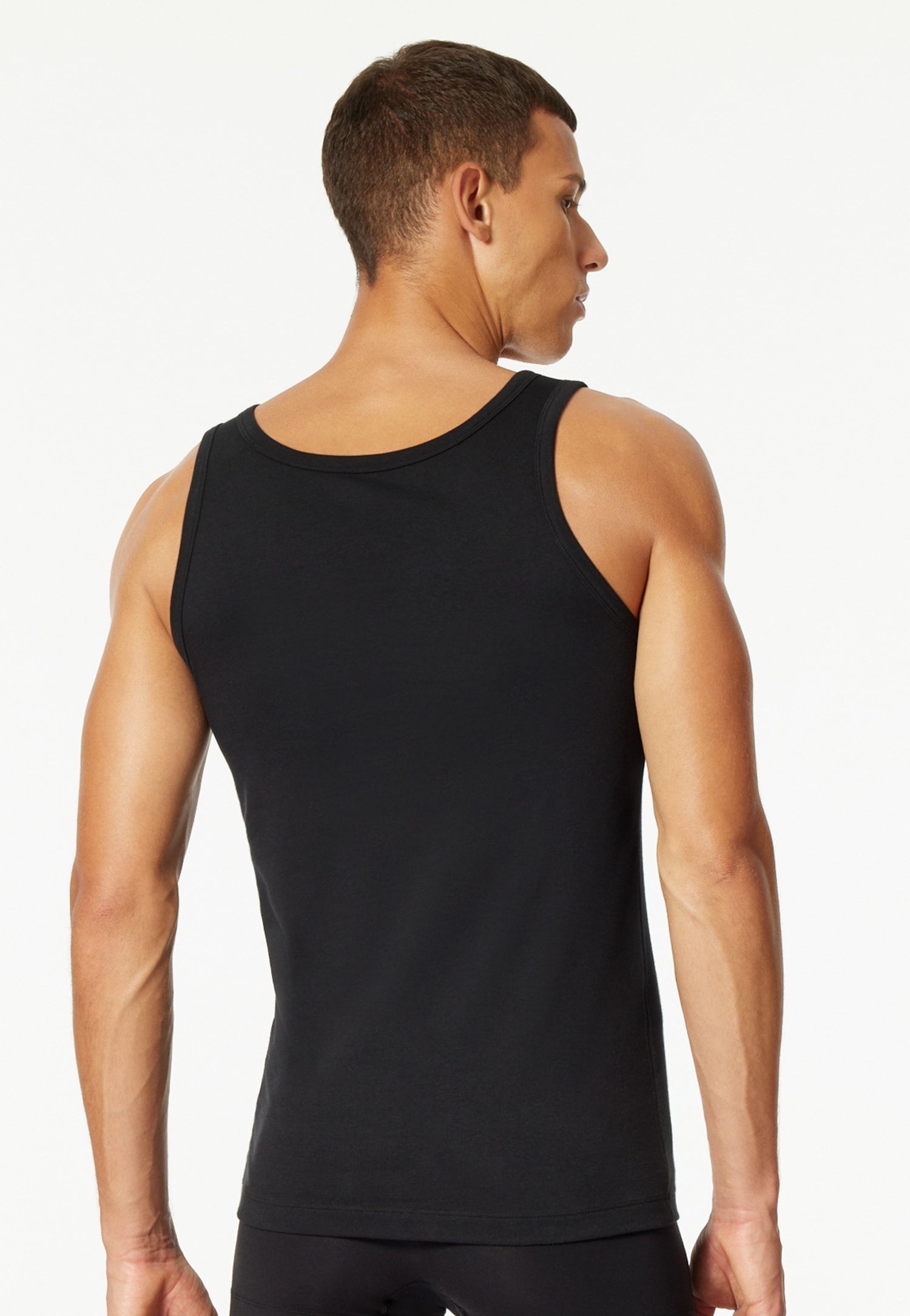 uncover by SCHIESSER Unterhemd »Uncover Cotton« 2er Pack,  Rundhals, elastisch, Cotton-Mix, Multipack