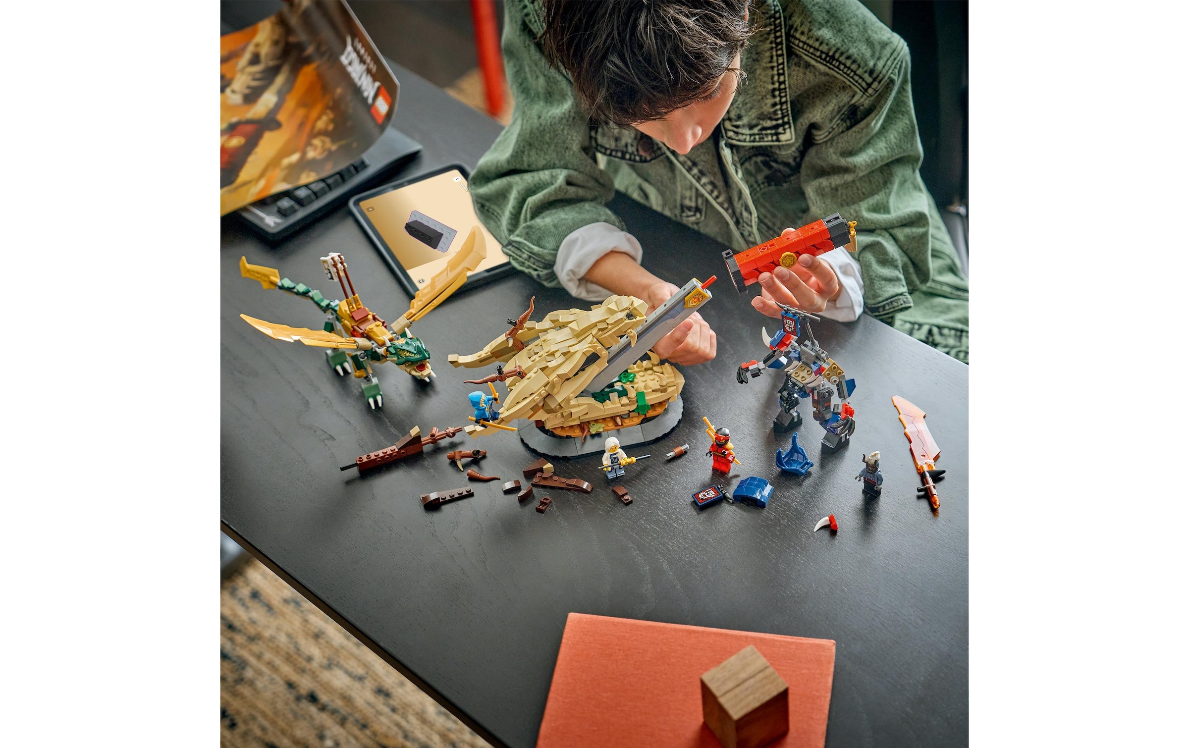 LEGO® Konstruktionsspielsteine »Showdown auf der Drachenklinge (71871), LEGO Ninjago« Made in Europe