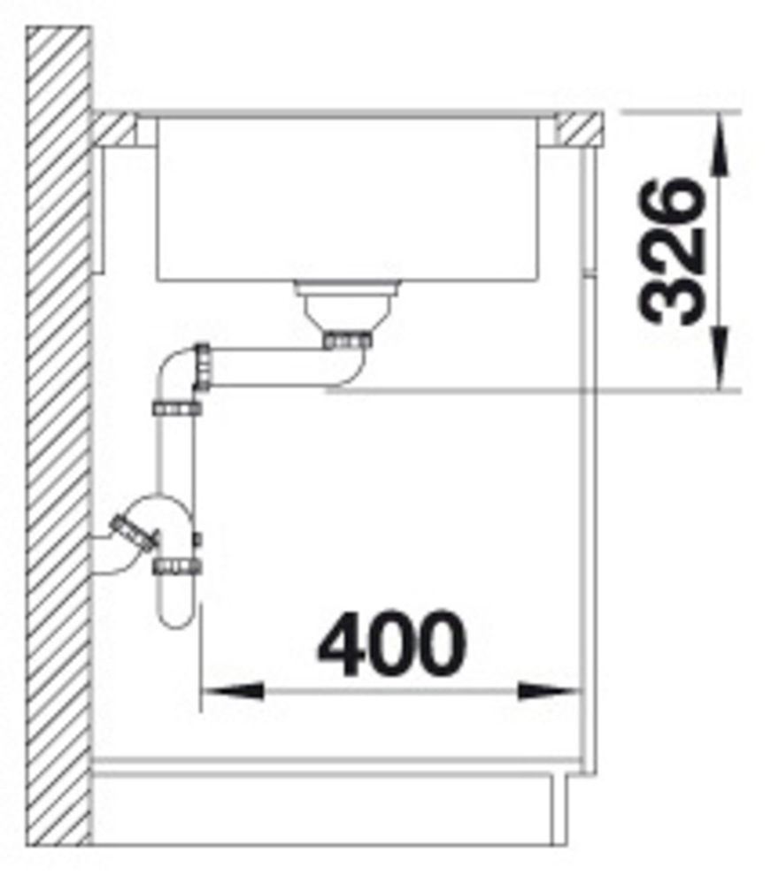Blanco Granitspüle »METRA 5 S-F« 1 Stk. tlg. erhältlich in mehreren Farben
