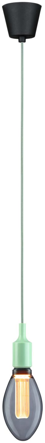 Paulmann Pendelleuchte »Ketil«, 1 flammig, Leuchtmittel E27 | ohne Leuchtmittel, E27, max. 1x60W E27, 230V, Stoff/Silikon