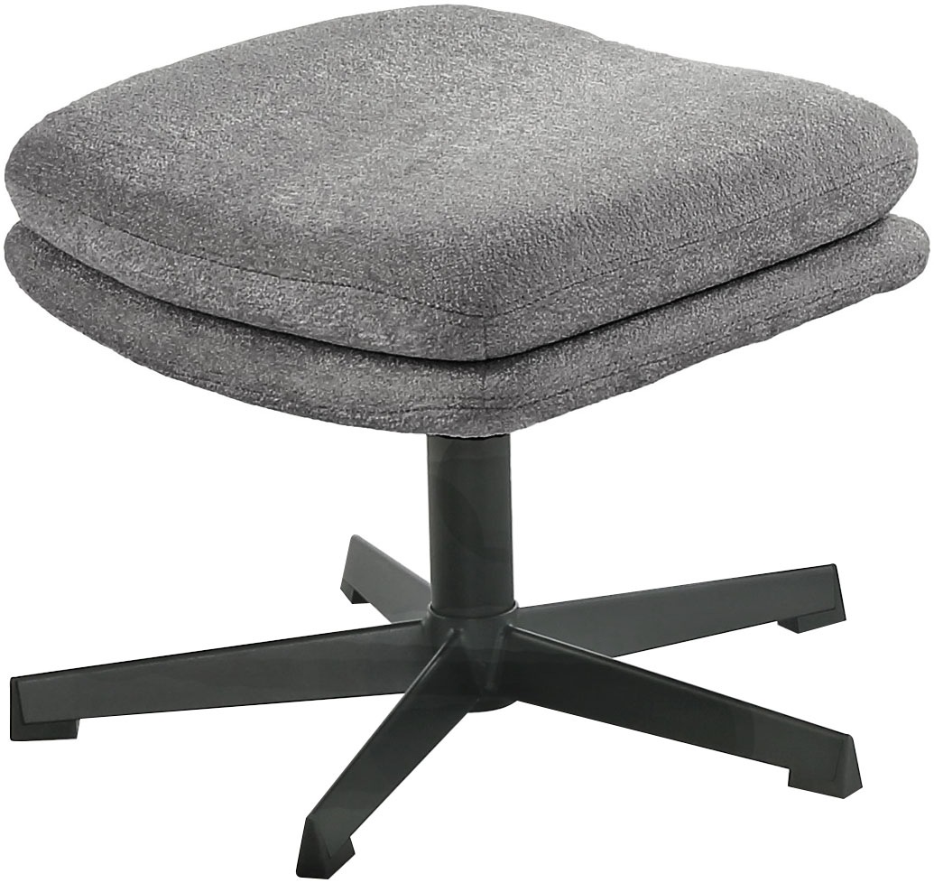 Jockenhöfer Gruppe Relaxsessel »Hawaii, B: 76 cm, Sitzhöhe: 48 cm« Set: mit Hocker, 360° Drehfunktion, feststellbare Wipp-Funktion