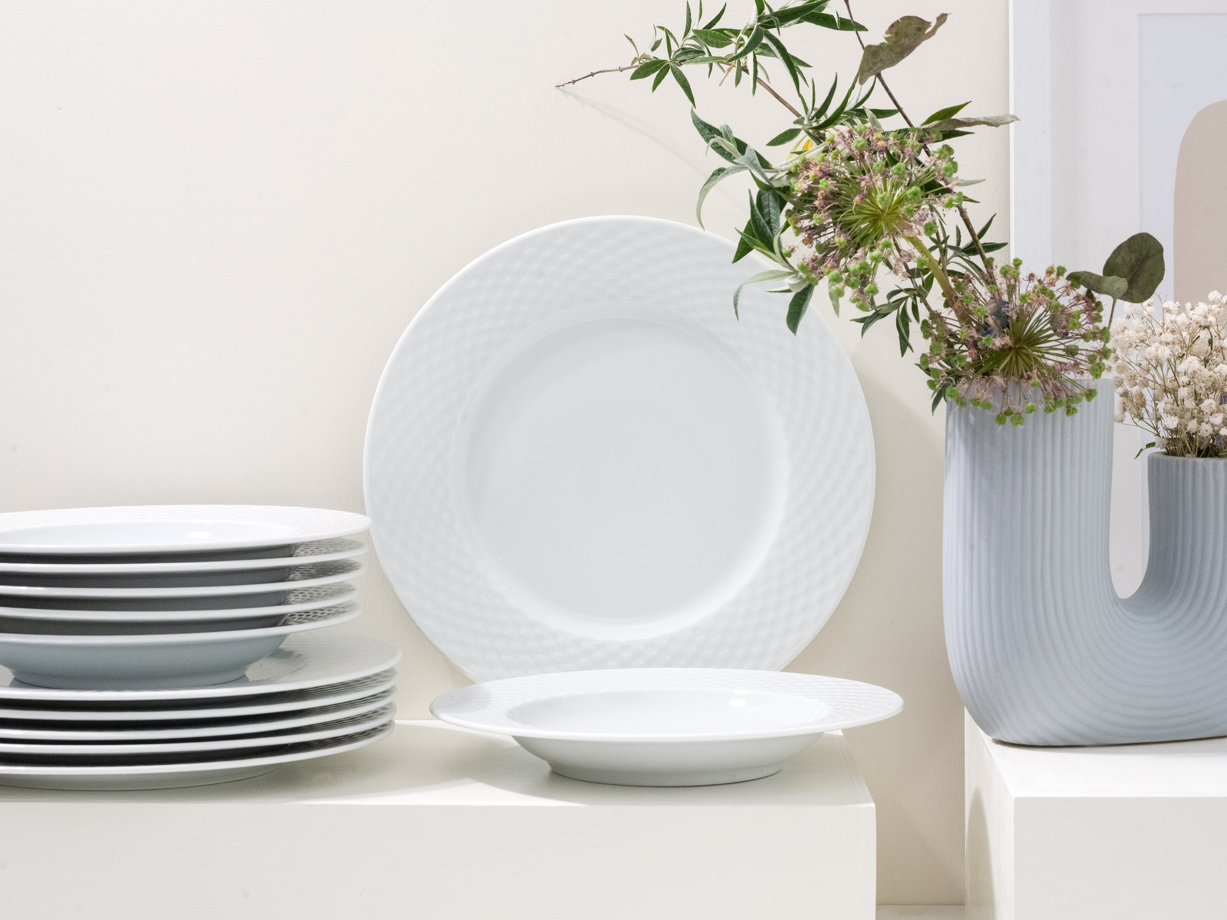 CreaTable Tafelservice »Polo, Service 12-tlg.« Daily Use, Zeitlos