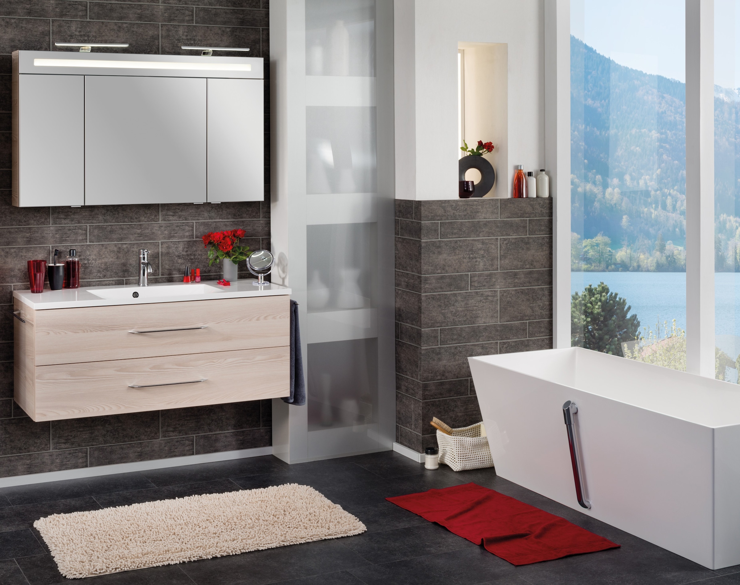 FACKELMANN Waschtisch »Waschplatz-Set B.Clever«, 3-teilig