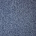 Renowerk Teppichfliese »Neapel«, quadratisch, 3 mm Höhe, 20 Stk., 5 m², dunkelblau, selbstliegend, fußbodenheizungsgeeignet, Teppichfliese 50 cm x 50 cm