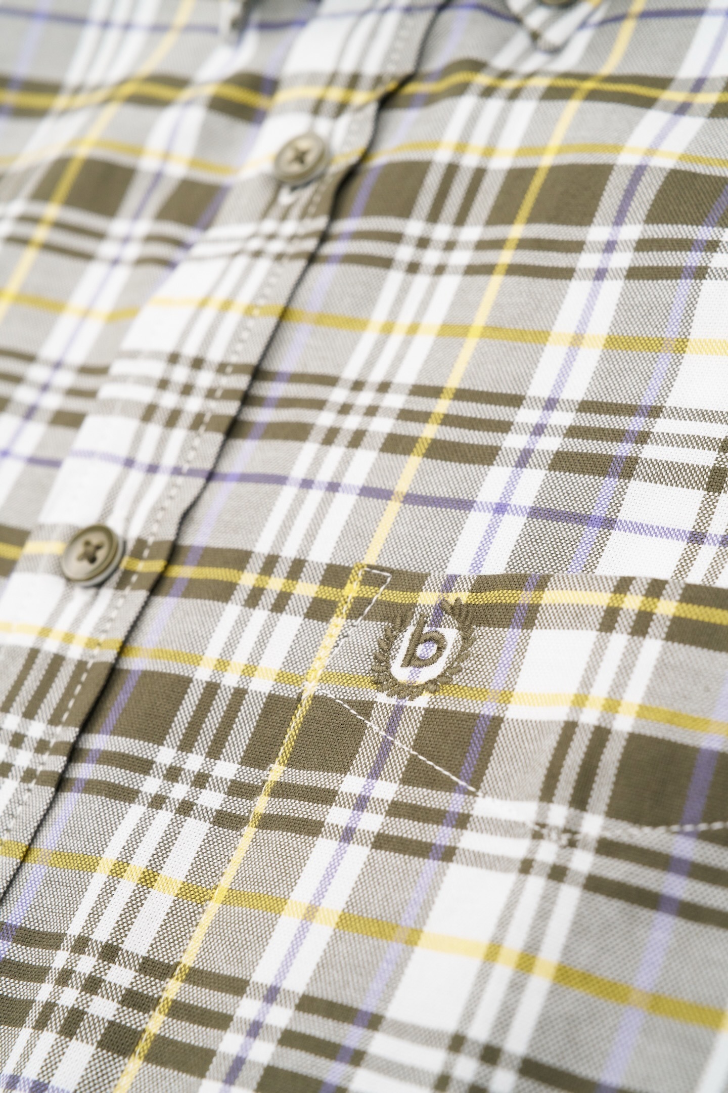 bugatti Langarmhemd, in kariertem Design