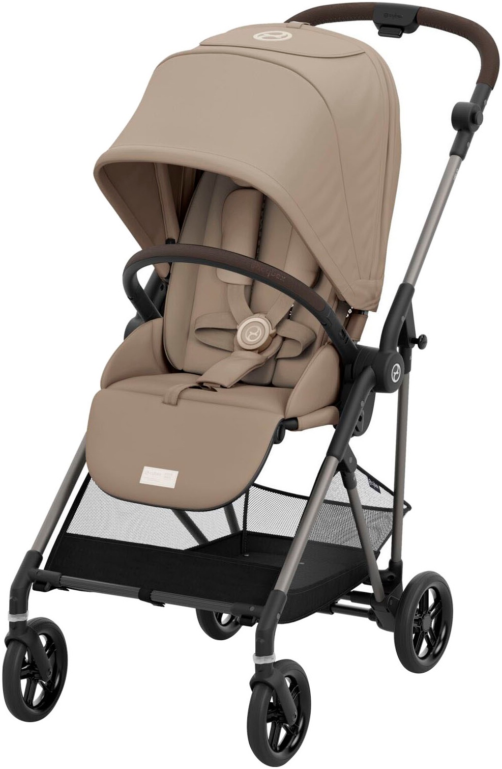 CYBEX Kinder-Buggy »Gold, Melio Carbon« 15 kg almond beige