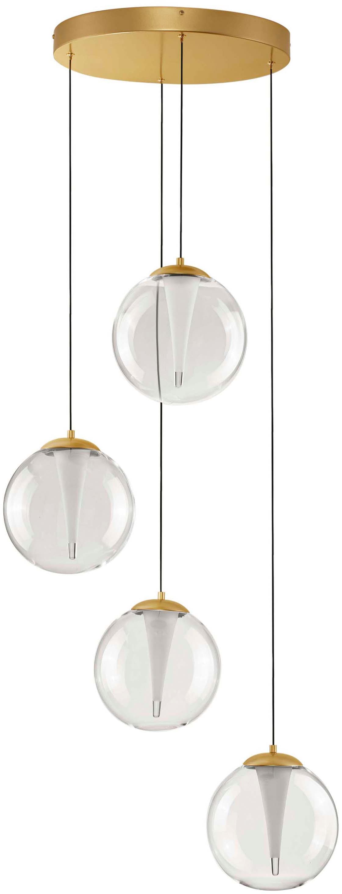 Nova Luce Pendelleuchte »GALEO« LED-Modul 1 Stk. Warmweiß günstig online kaufen