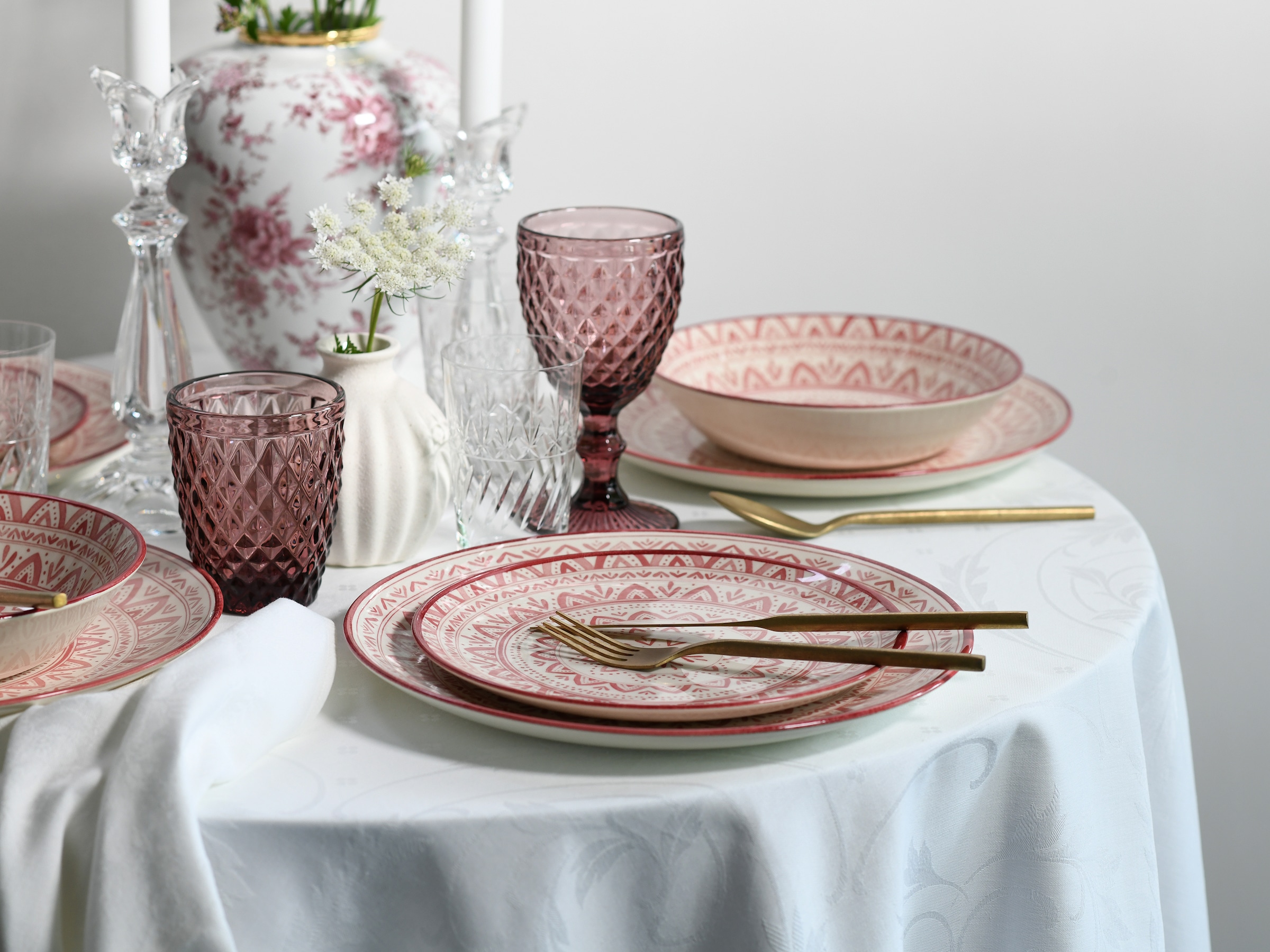 CreaTable Teller-Set »Mexico, Teller Set 18-tlg« Traditionelle Motive