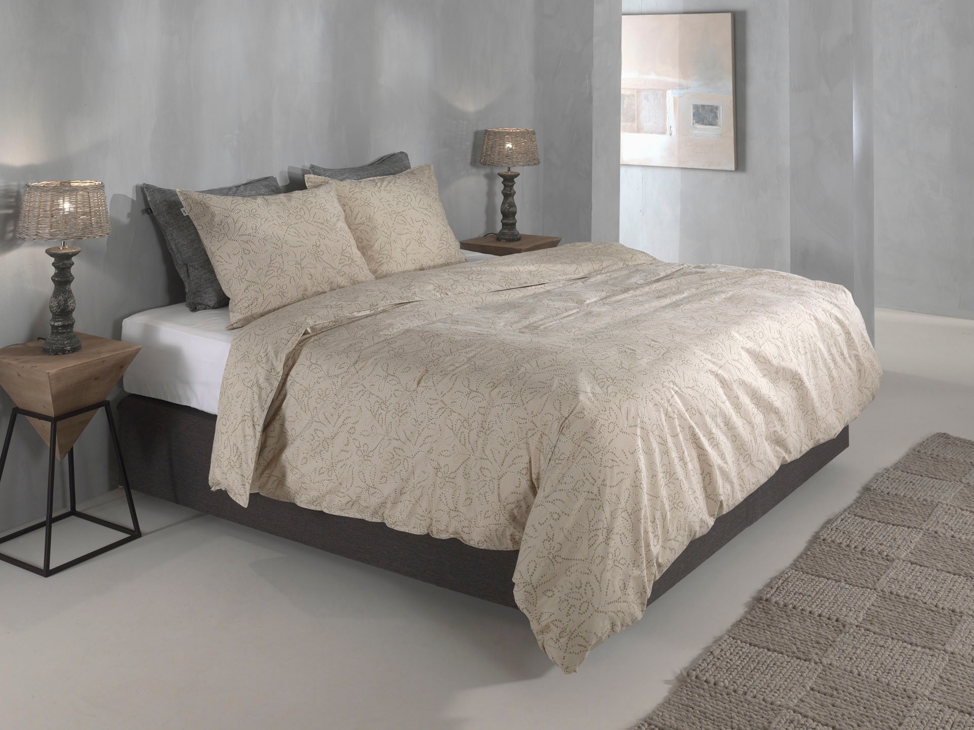 ZO HOME Bettwäsche »Floreala«, Bettwäsche aus 100% Baumwolle, hochwertiges Perkal