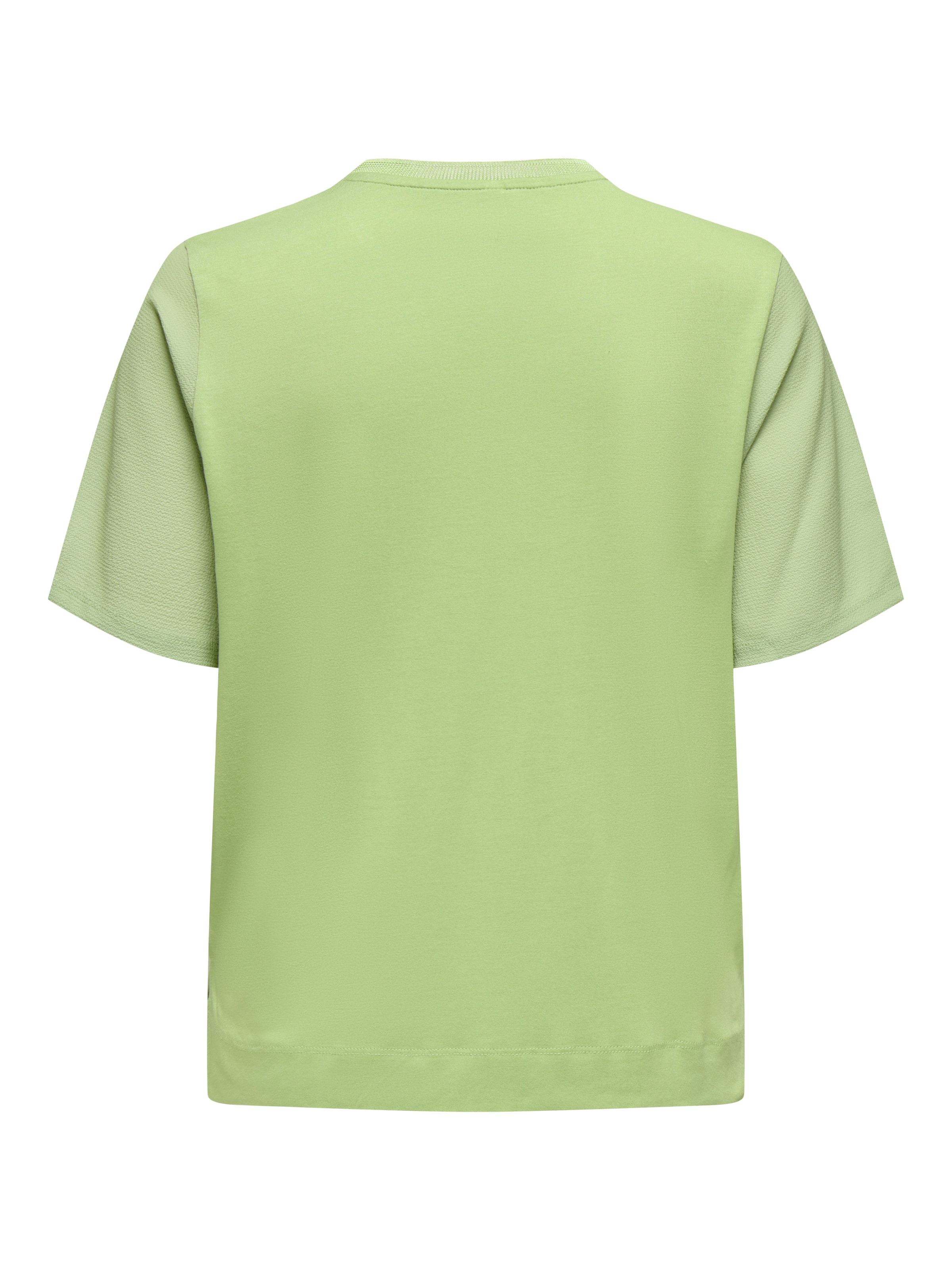 ONLY Kurzarmshirt »ONLNEWFLORA S/S ART O-NECK TOP BOX JRS«