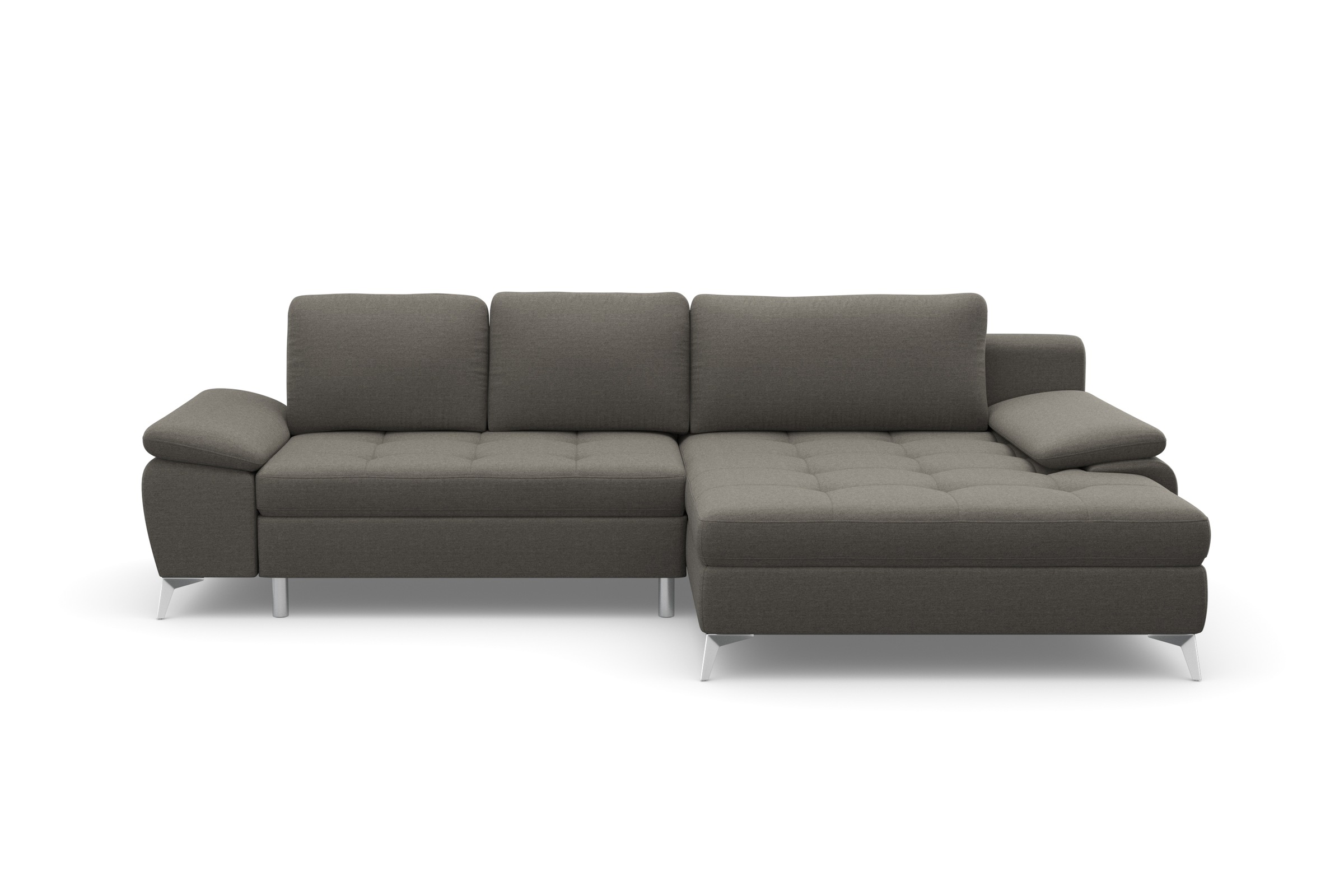 sit&more Ecksofa »Latigo L-Form« mit Mega-Recamiere, wahlweise mit Bettfunk günstig online kaufen