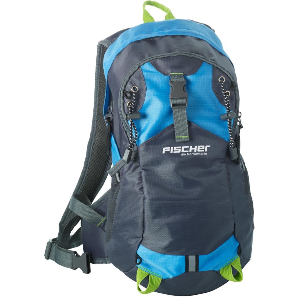 FISCHER Fahrrad Fahrradrucksack »Rucksack mit Helmnetz«